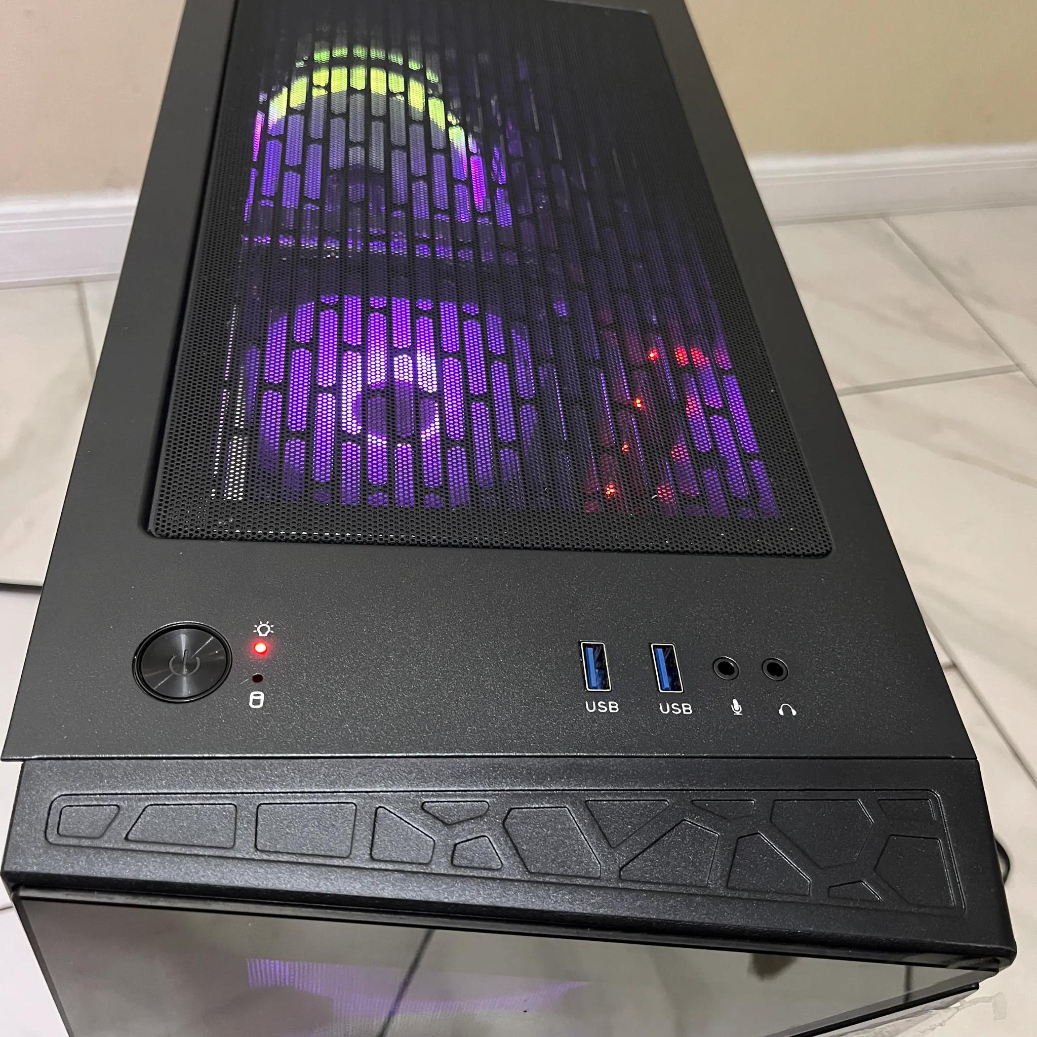 🟠🔥NVIDIA RTX 2060 Super, Ryzen 5 3600, 16GB RAM, 1.1 TB Storage, High Performance Gaming PC w/Remote