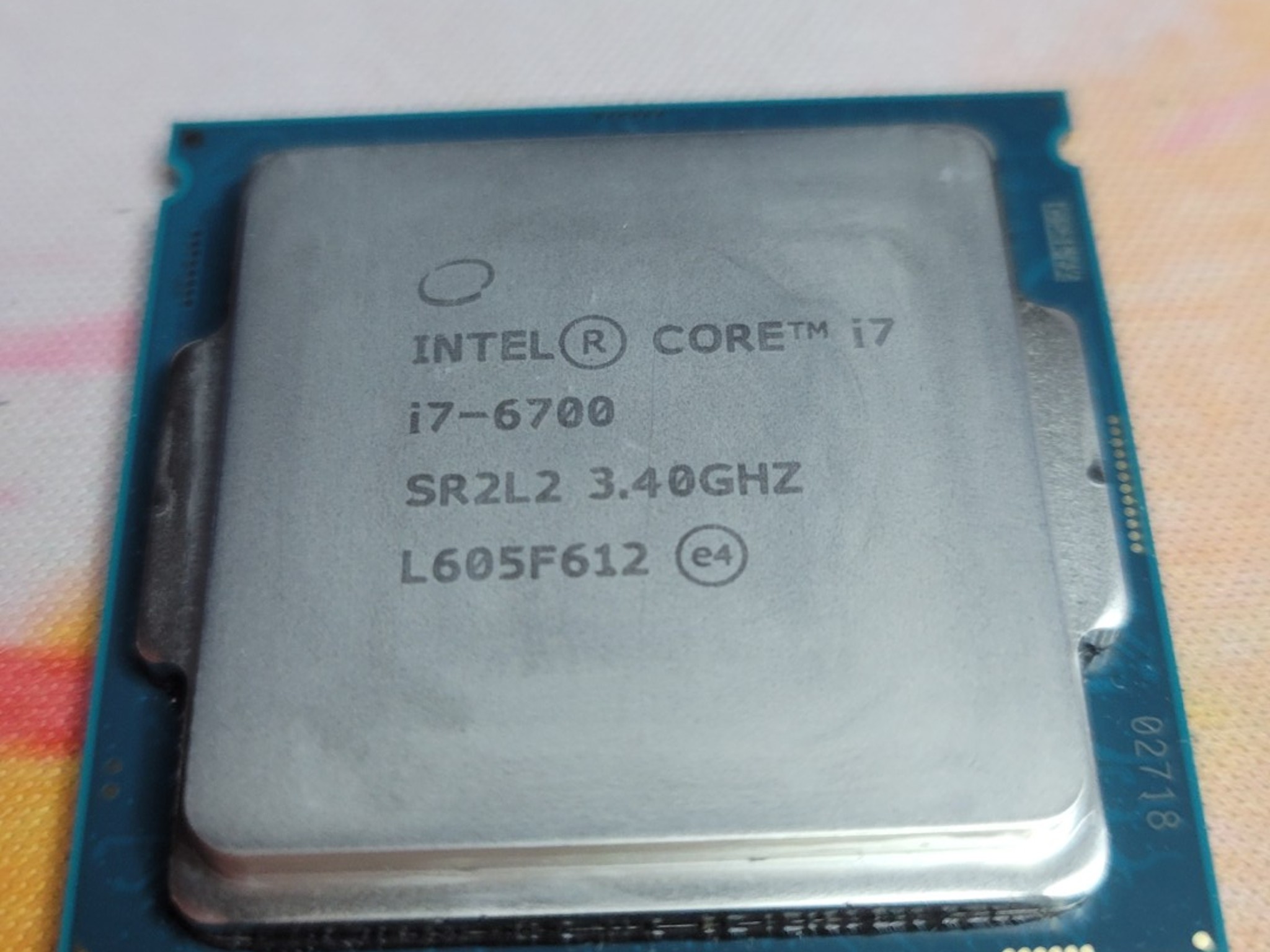 Intel Core i7 6700 clean tested Good
