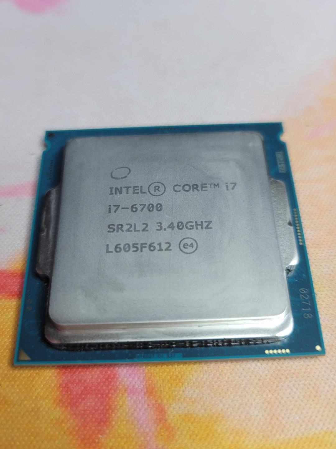 Intel Core i7 6700 clean tested Good