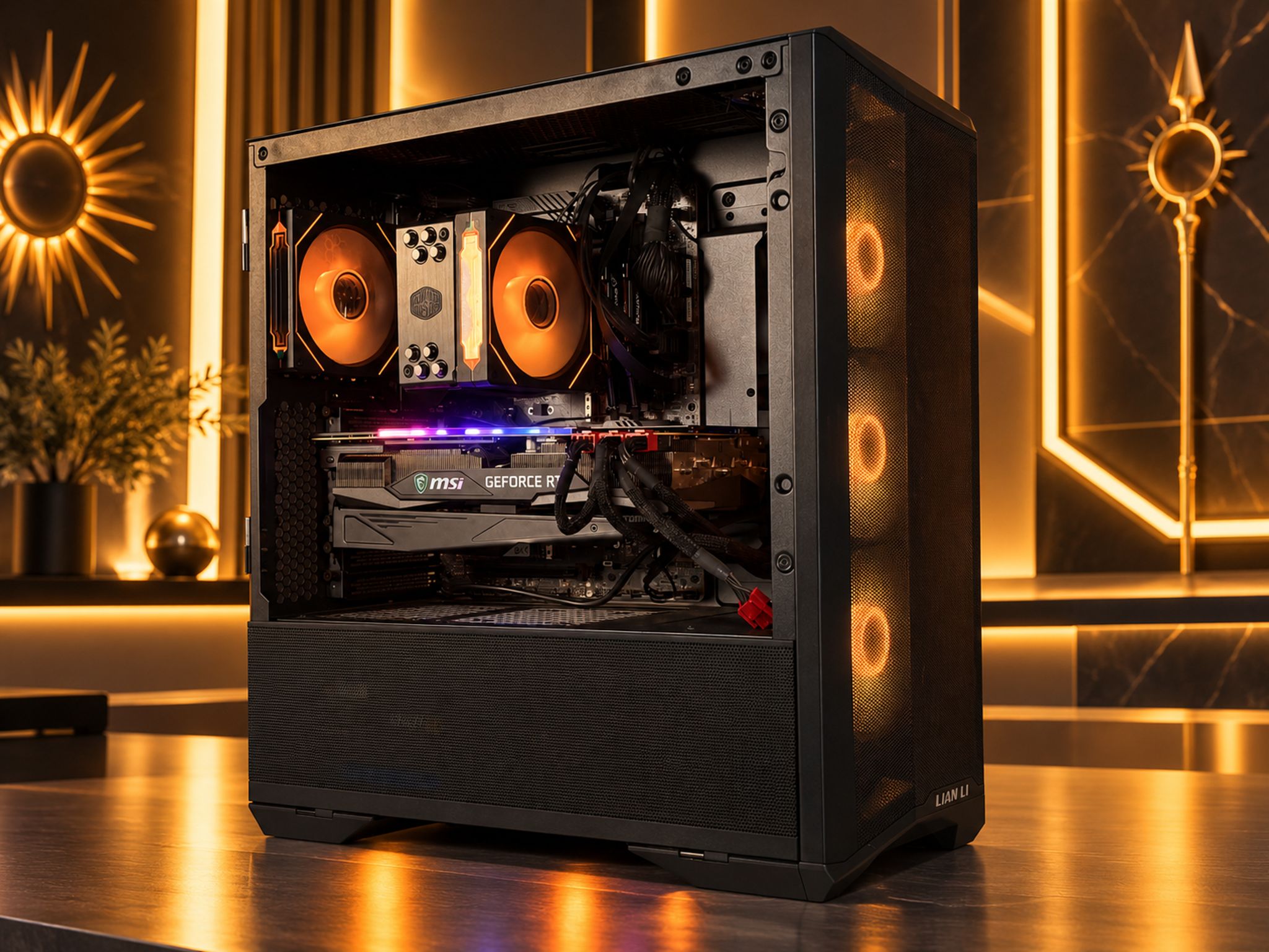 🔱☀️APOLLO Gaming PC | RTX 3080 TI | I7-12700K | 32GB RAM | 1TB NVME | WIFI + BT | FREE SHIPPING