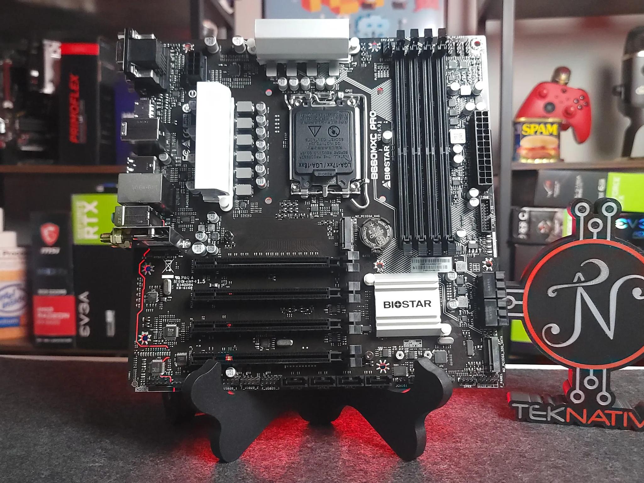 Biostar B660MXC PRO DDR4 Intel LGA 1700 ATX Motherboard