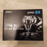 MSI Intel X99A SLI KRAIT Edition Motherboard. Pre-owned, in original retail box