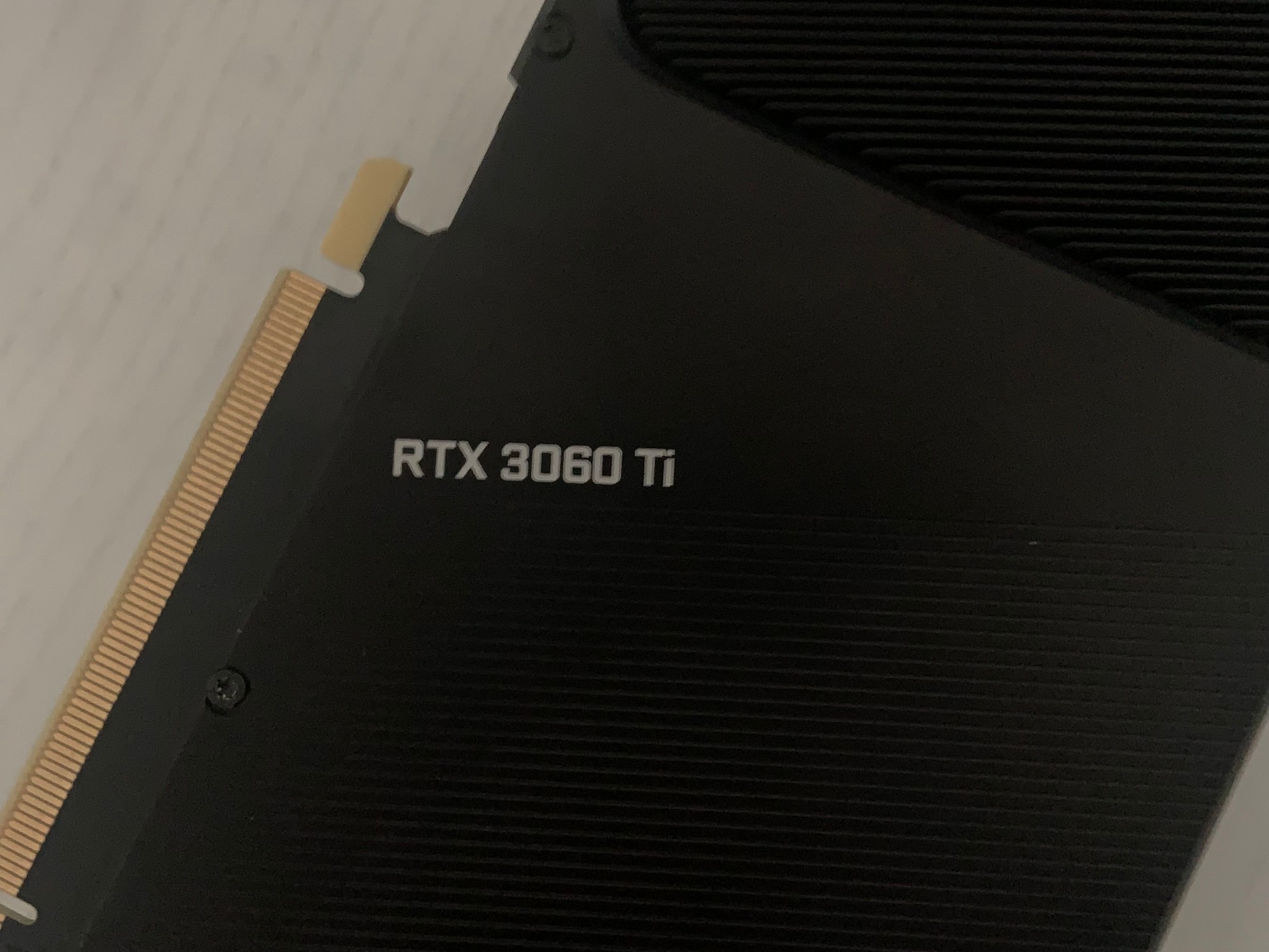 NVIDIA Founders Edition GeForce RTX 3060 Ti