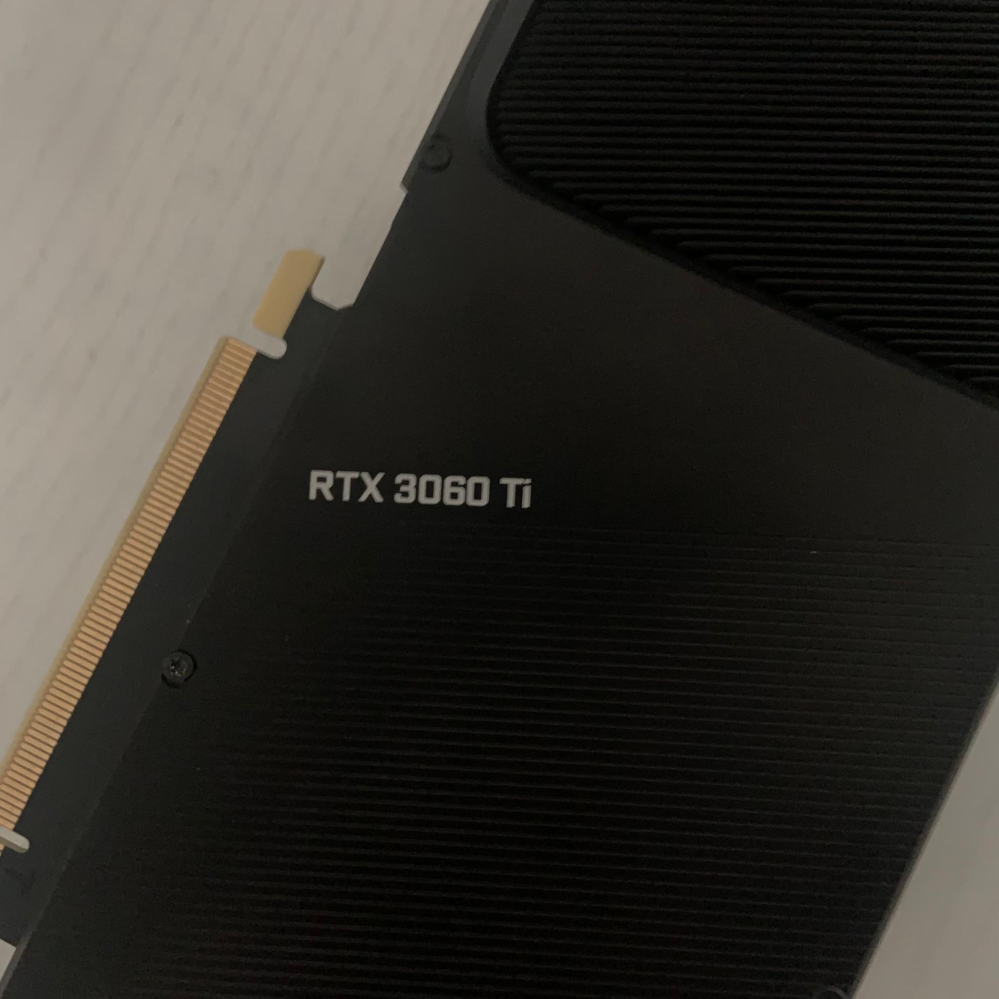 NVIDIA Founders Edition GeForce RTX 3060 Ti