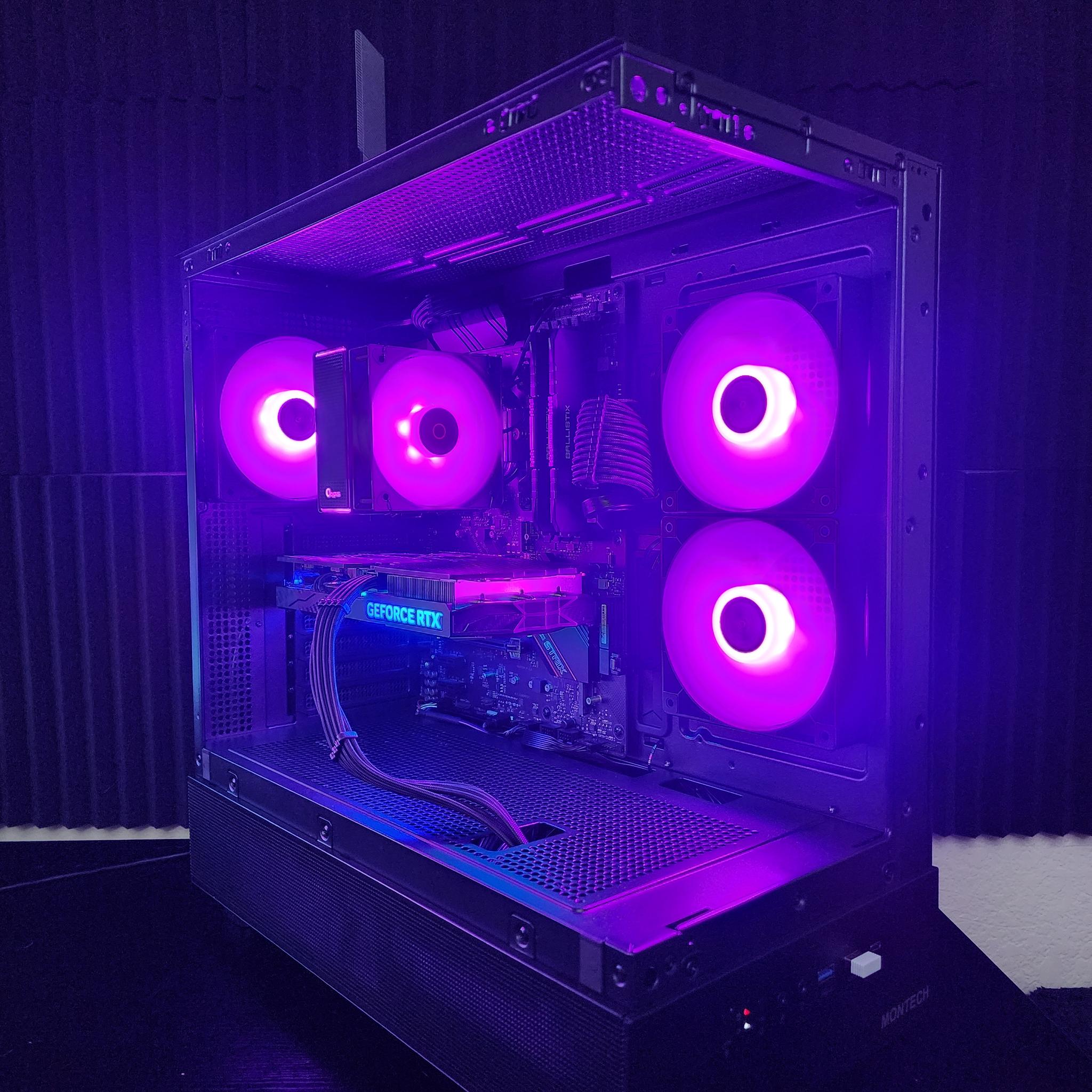 🌈RAINBOW🌈 1440p Gaming | 4060 Ti 8G | Ryzen 7 3800x | 32G RAM | 1TB