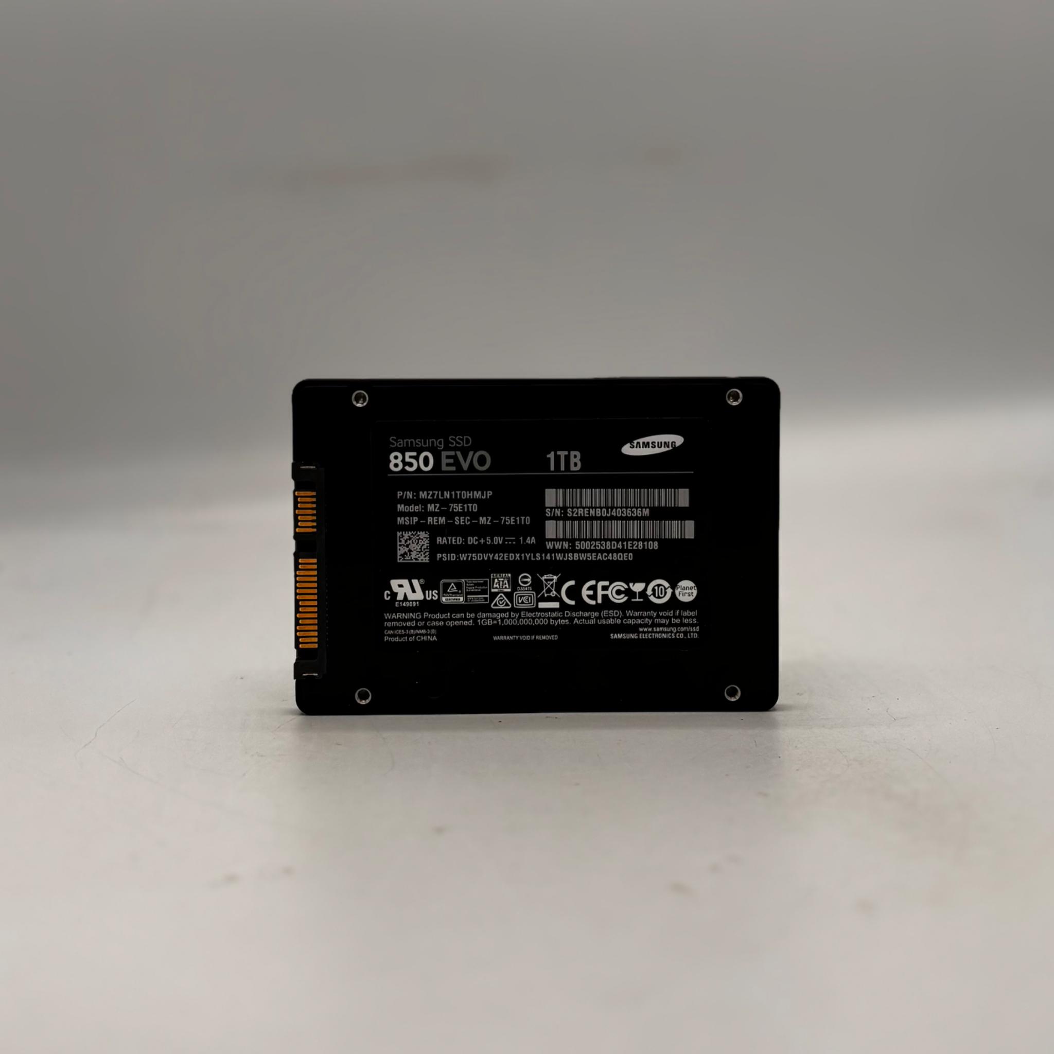 1TB Samsung 850 EVO SSD 2.5”