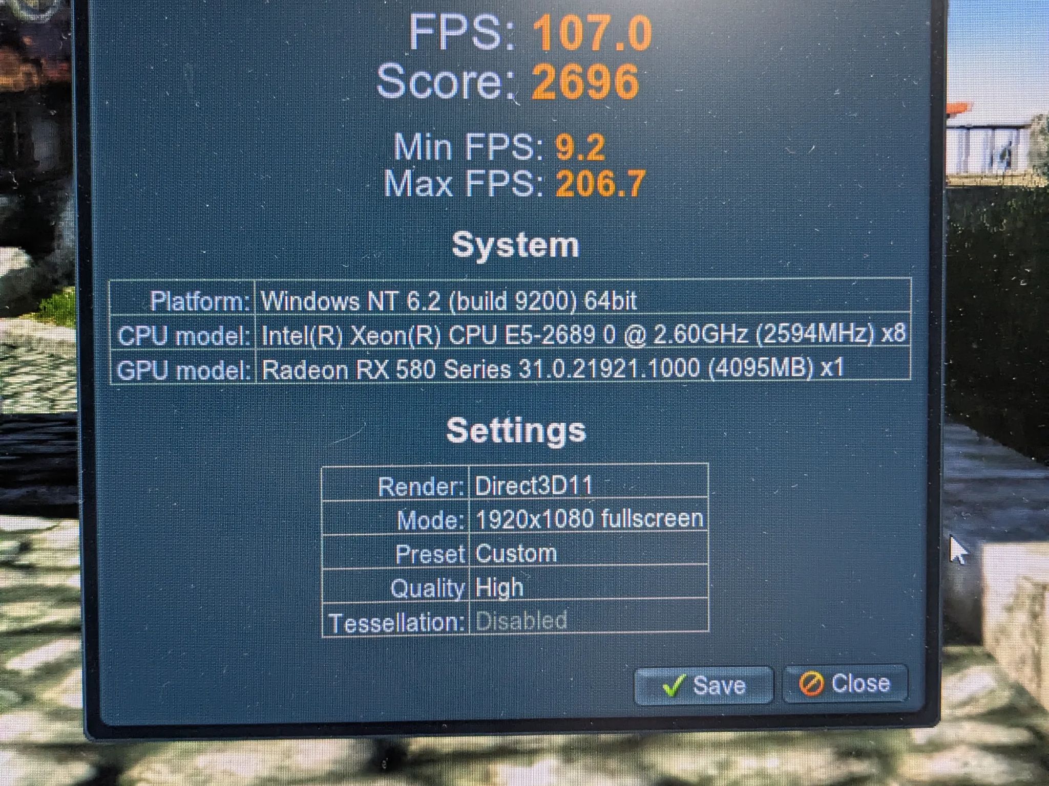 120 FPS Fortnite | 180 Day Warranty | 8 Core Xeon, 16GB RAM, RX 580 4GB, 500GB SSD, Win10, Wifi