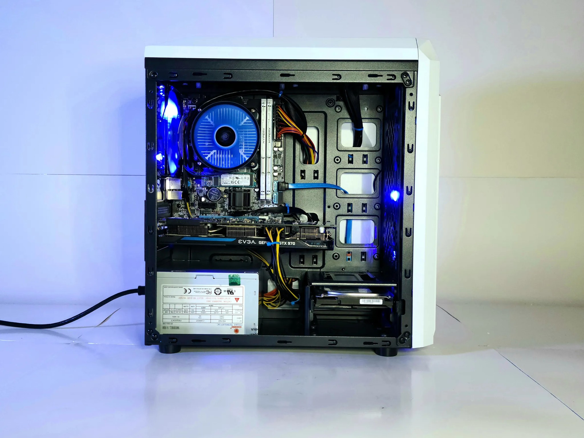 WTX7 Gaming PC Custom i5 Windows 10 Pro GTX 970 800GB Desktop Powerstation