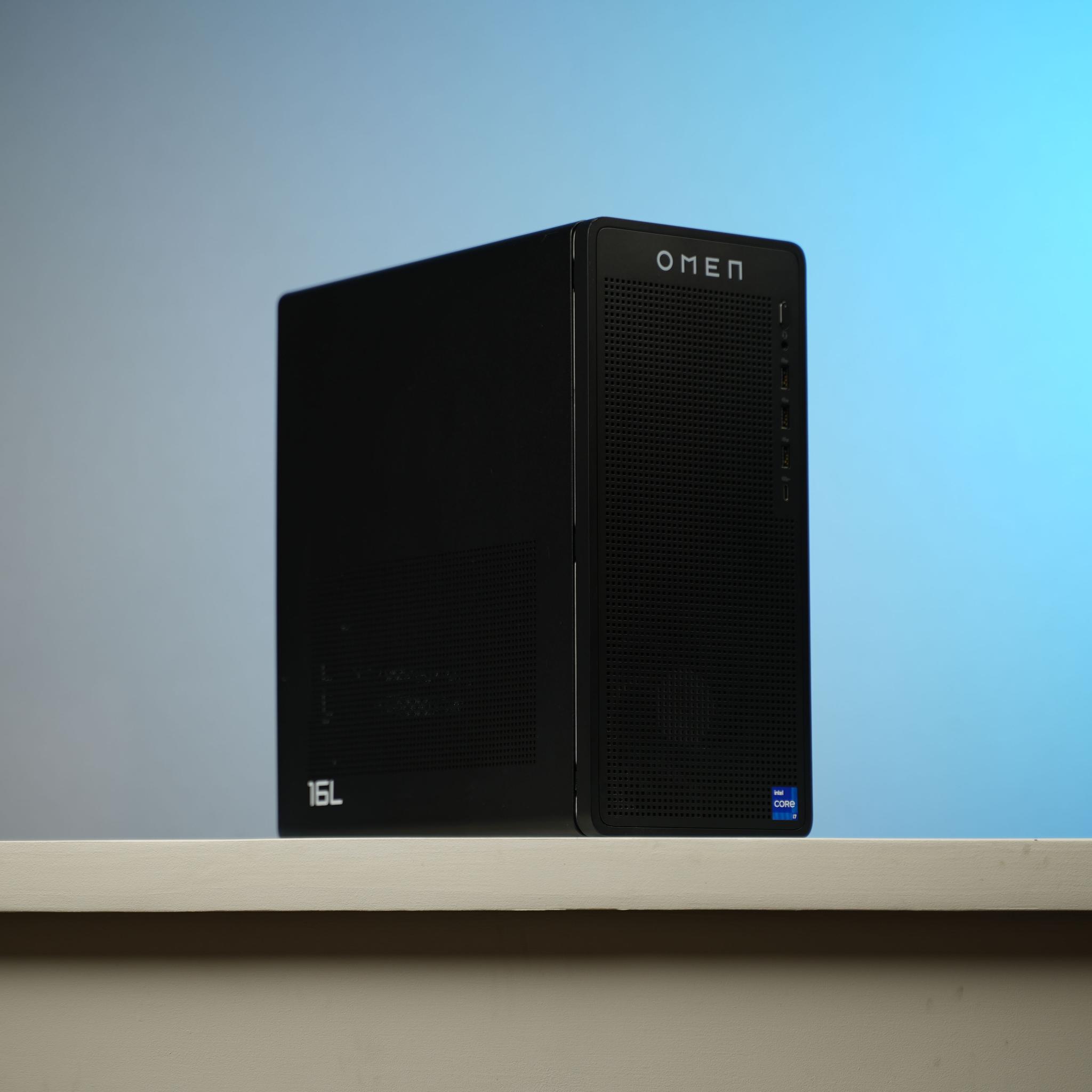 “OMENFORM 5” RTX 5060 Ti Intel Core i7 14700f 32GB 1TB Windows 11 Workstation Gaming PC Powerhouse