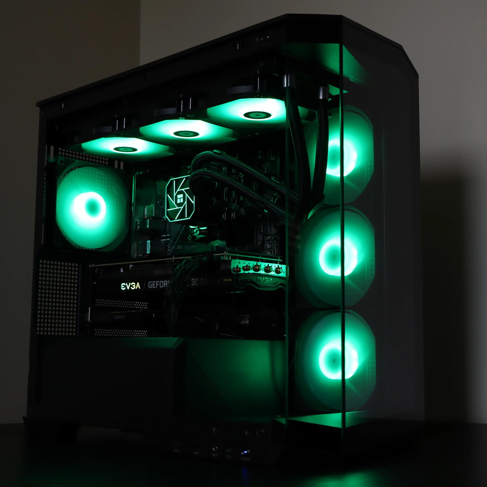 'Shadow' RTX 3070 Gaming PC, Ryzen 5 5600X, 32 GB DDR4, 1 TB SSD, RGB