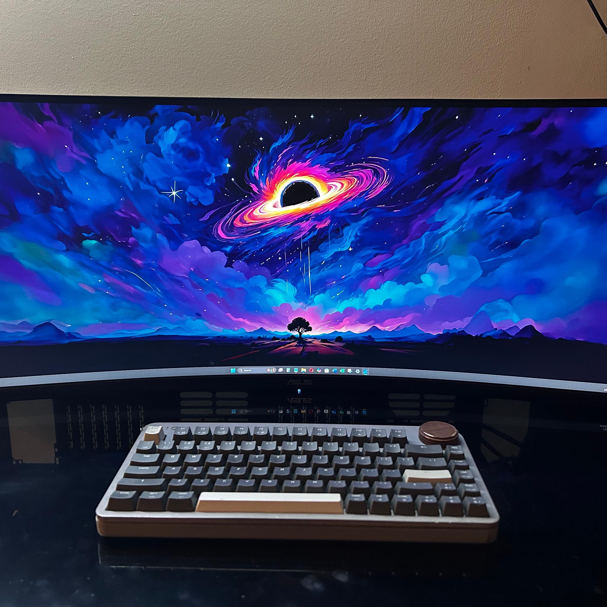 ASUS TUF 34” UltraWide (2K) QHD (3440x1440) (180hz) Curved Gaming Monitor