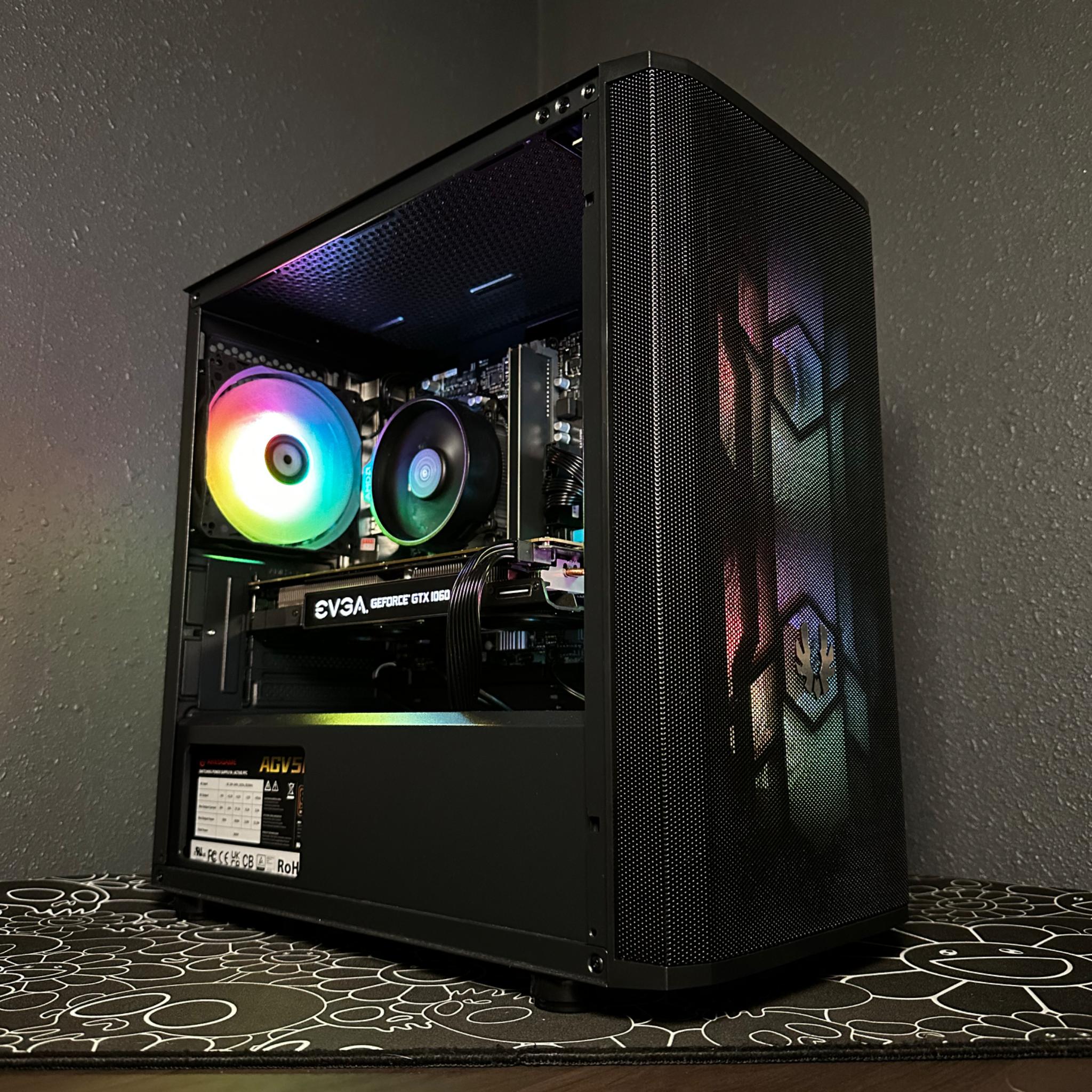 Budget Gaming PC | GTX 1060 6GB | Ryzen 5 1600x | 16GB Ram | RGB | WIFI