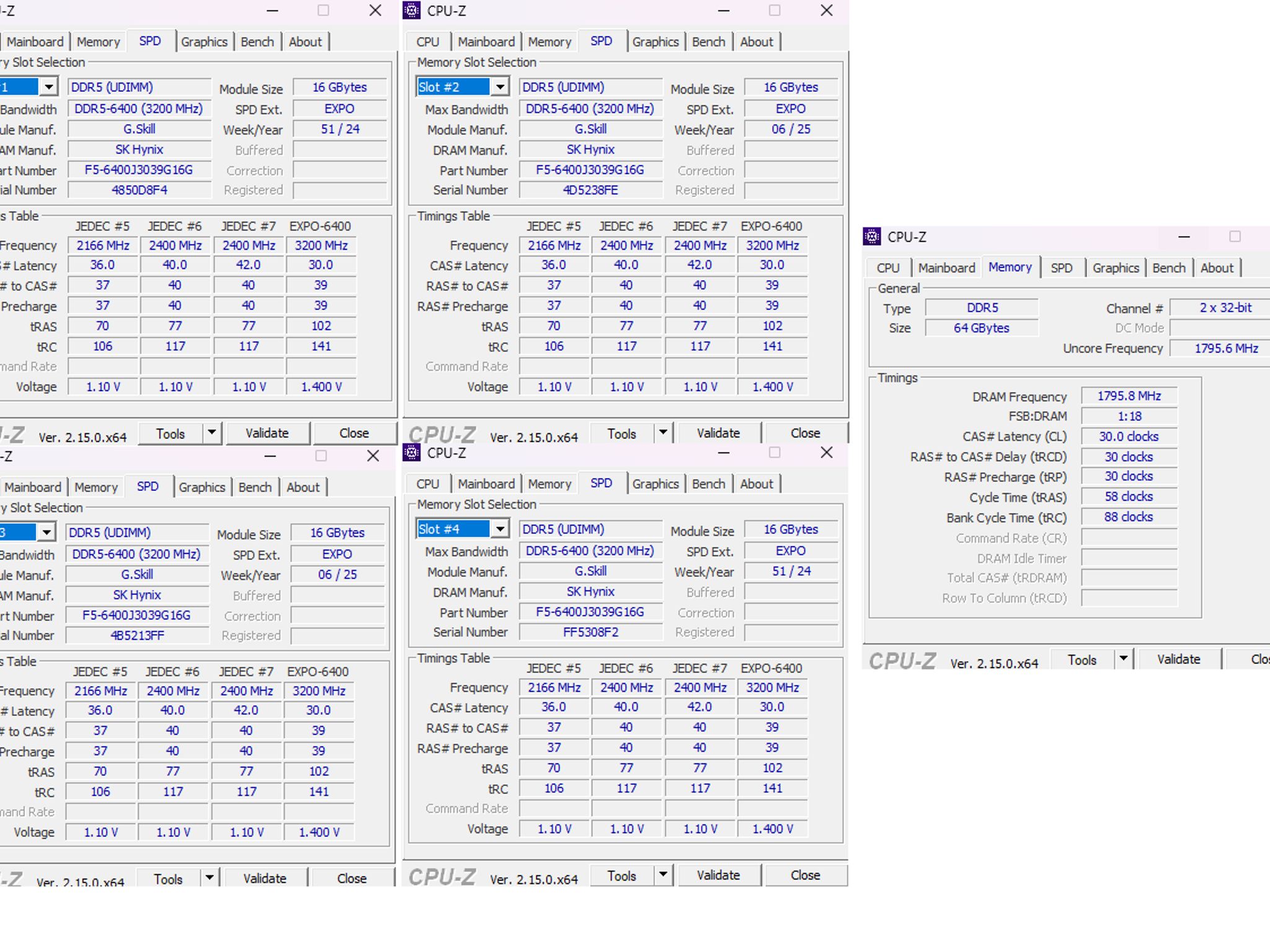 G Skill Trident Z5 Royal Neo (Silver) 2 x 16gb 6400MT/s CL30-39-39-102 DDR5 RAM