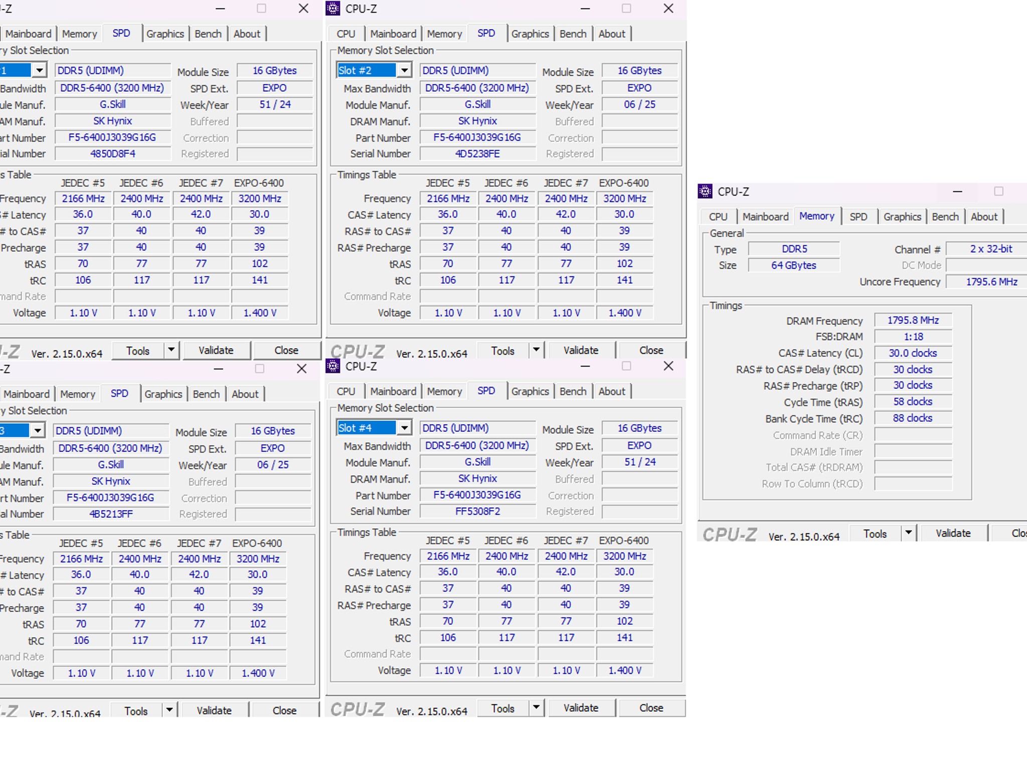 G Skill Trident Z5 Royal Neo (Silver) 2 x 16gb 6400MT/s CL30-39-39-102 DDR5 RAM