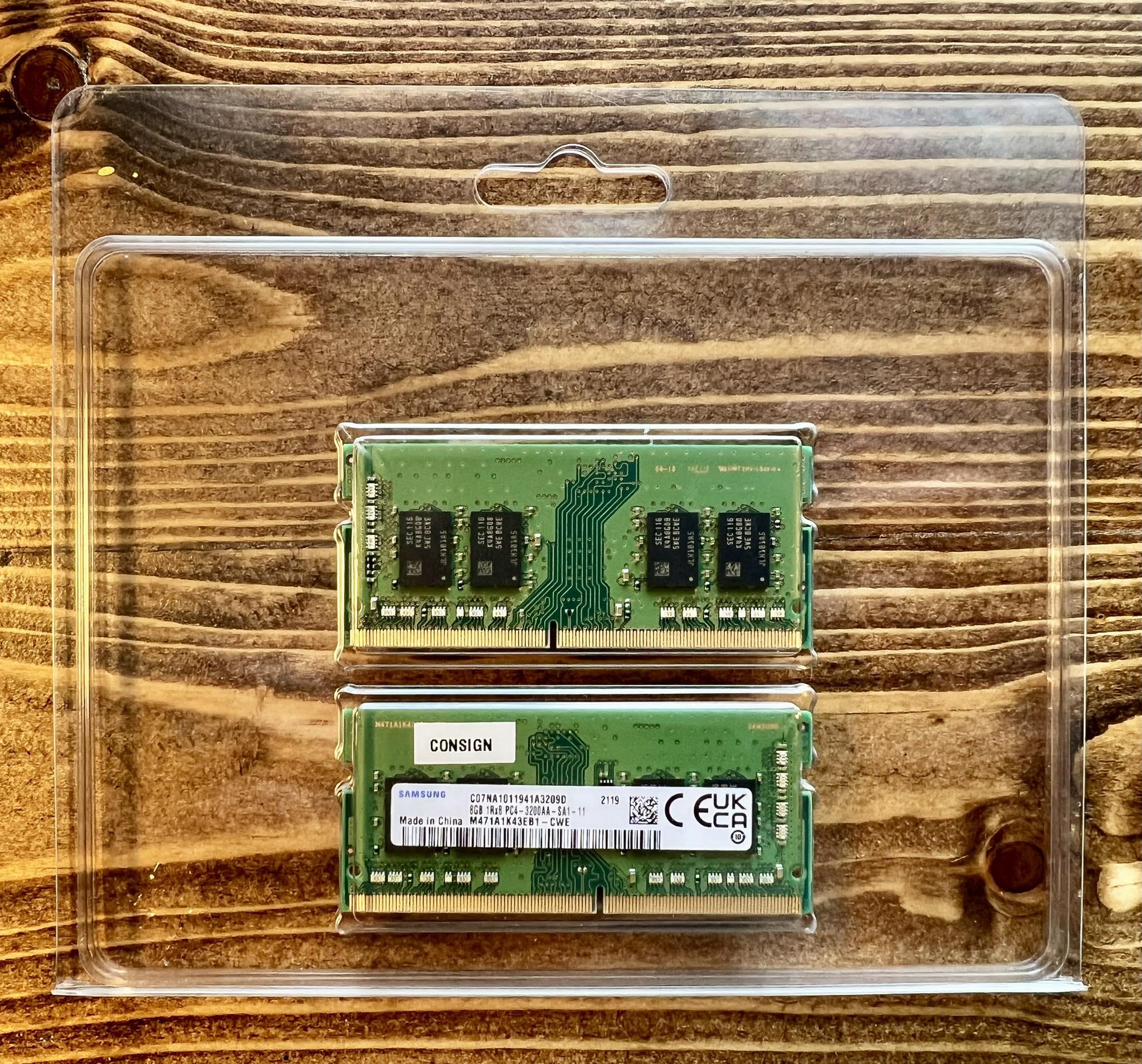 16gb Samsung 2x8GB DDR4 3200 MHz PC4-3200AA Laptop SODIMM Memory RAM