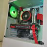 Red Ryzen 5 / GTX 1080 build
