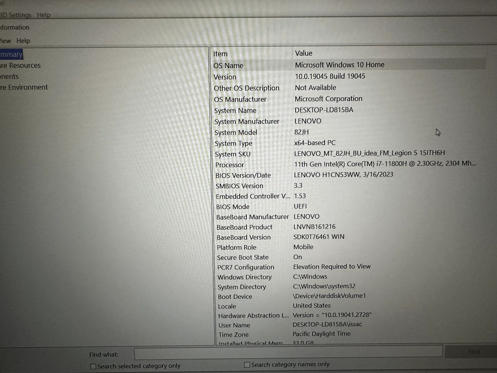 Legion 5 3070, i7 11th Gen, 32Gb Ram (Can Negotiate)