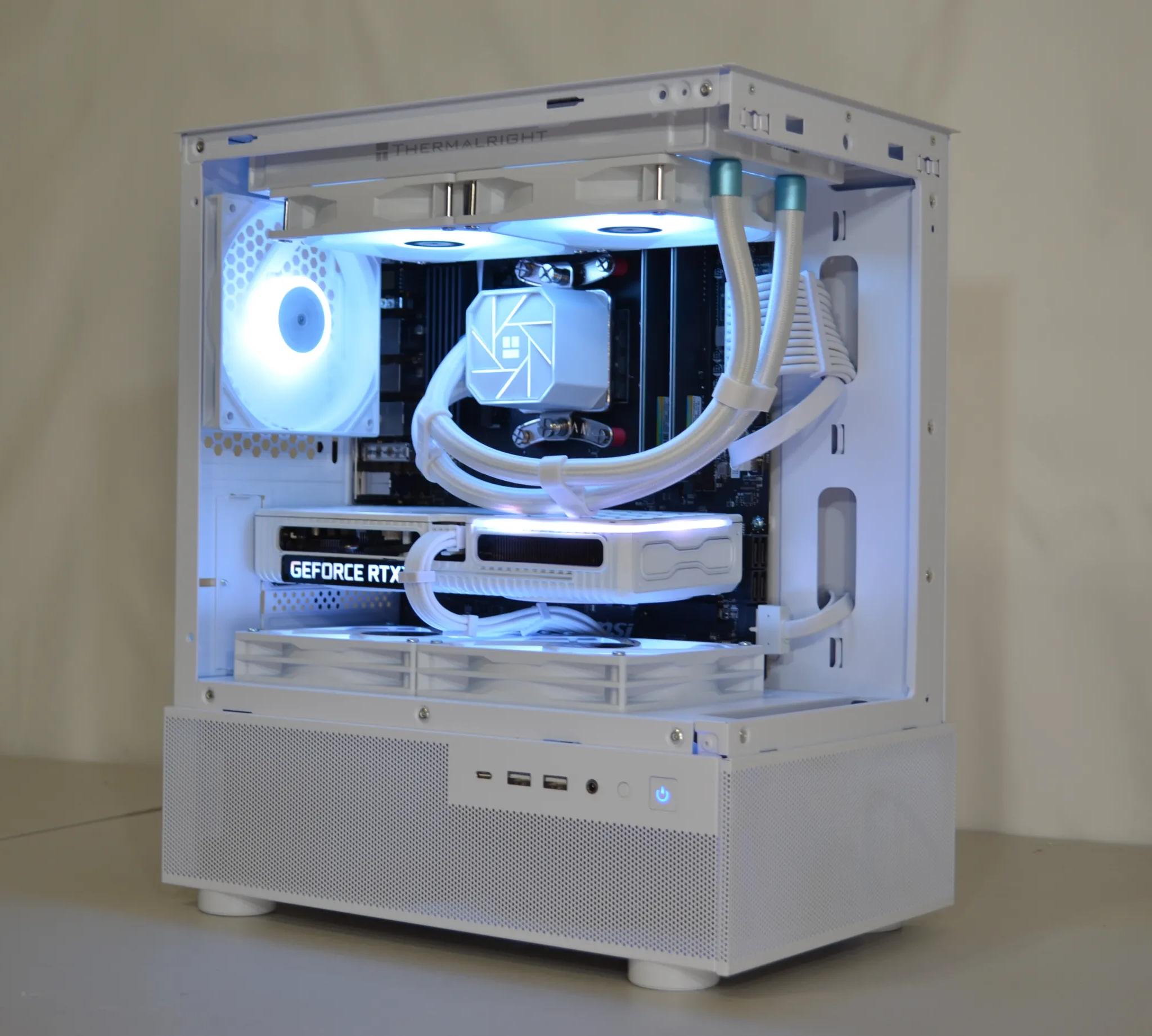 ⬜️ Whiteout V4 ⚪️- RTX 3060ti | Ryzen 5 5500| 1tb NVMe | Windows 11 FULLY Activated