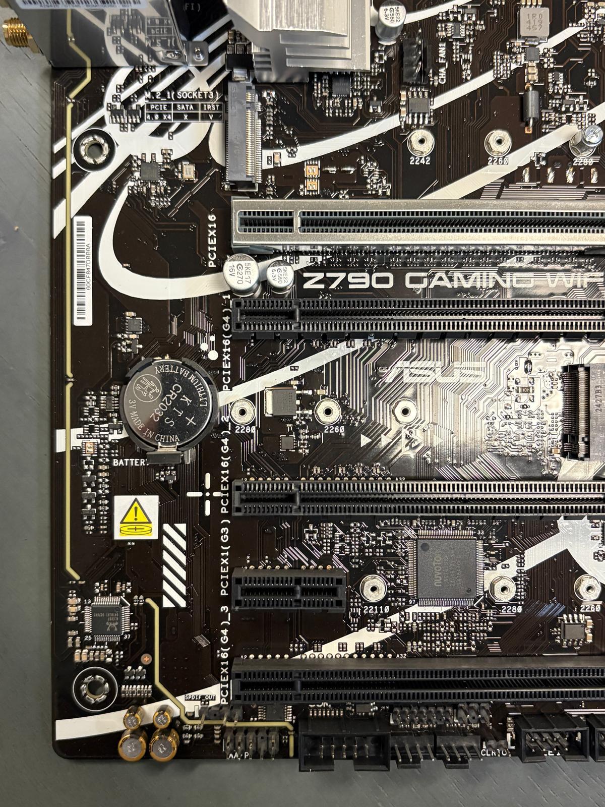 USED & FUNCTION GOOD - Asus Z790 Gaming Wifi7 DDDR5