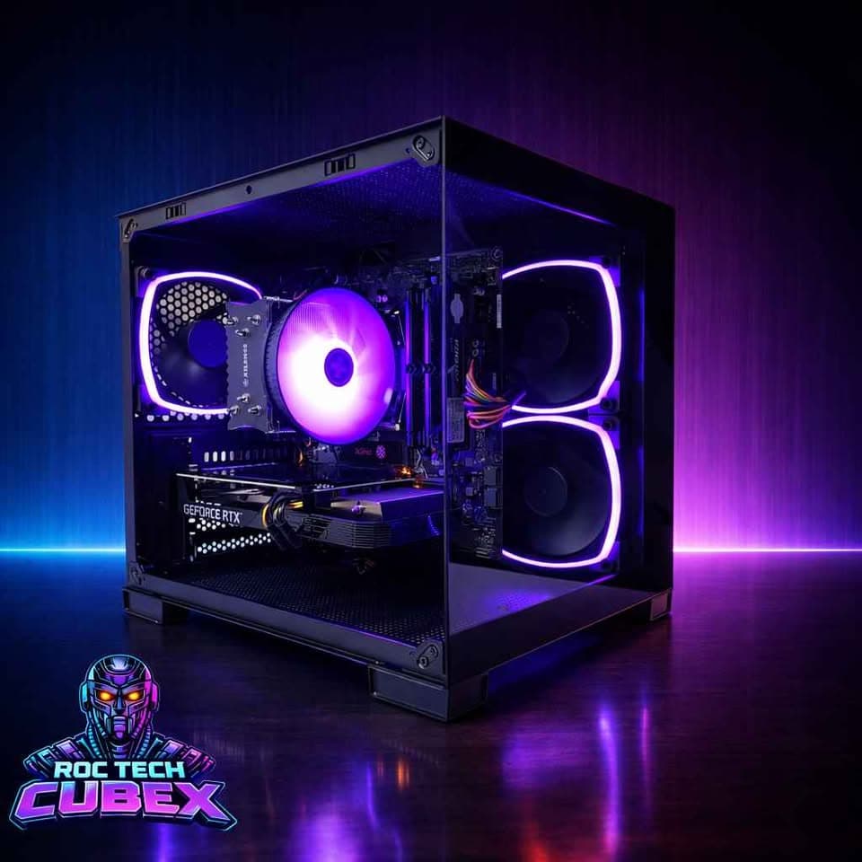 🧊 CUBEX MATX RTX 3070 Gaming PC 🎮 High FPS | 16GB | Plug & Play