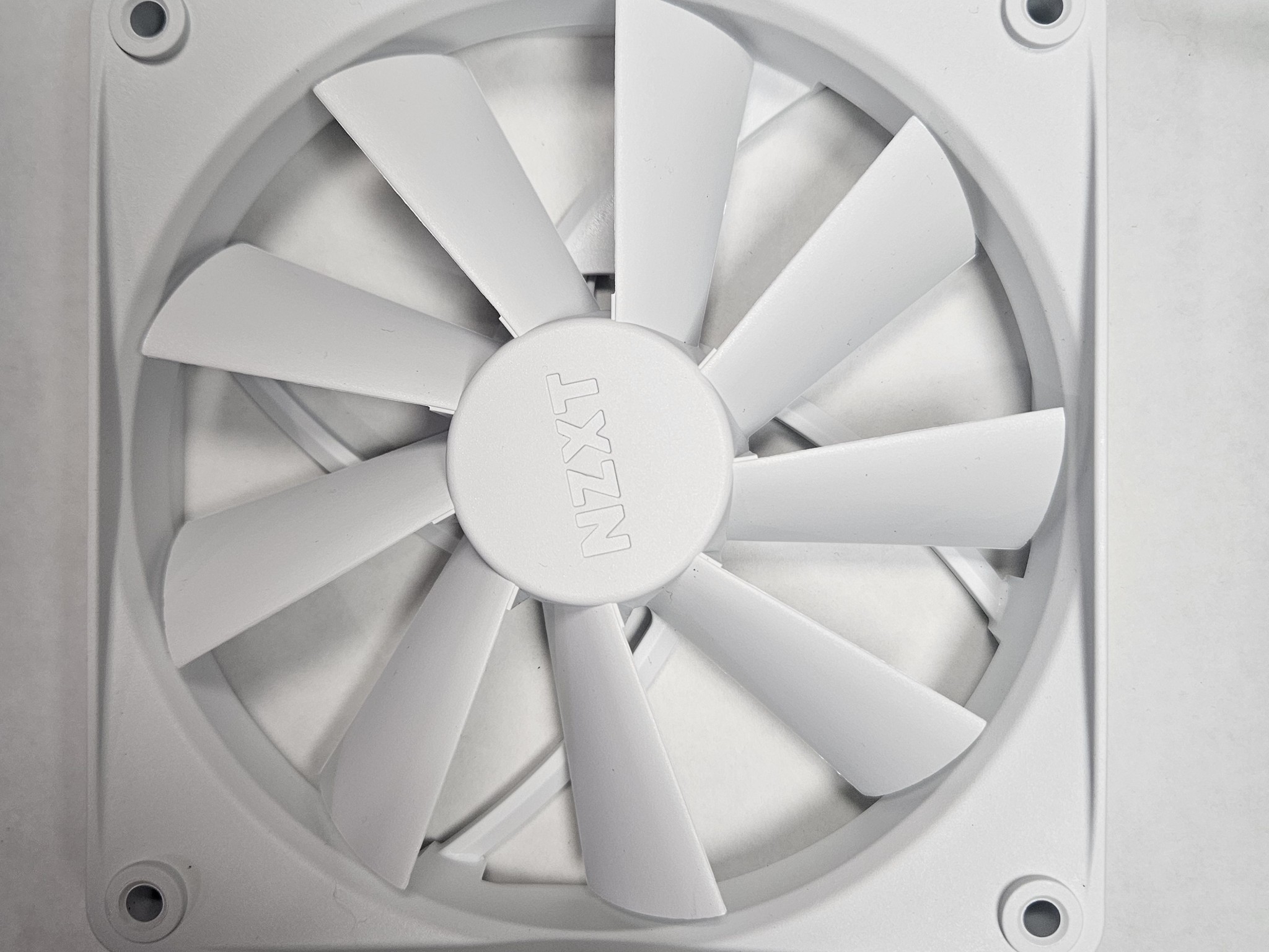 120mm White NZXT Computer Case Fans (Pack of 4)