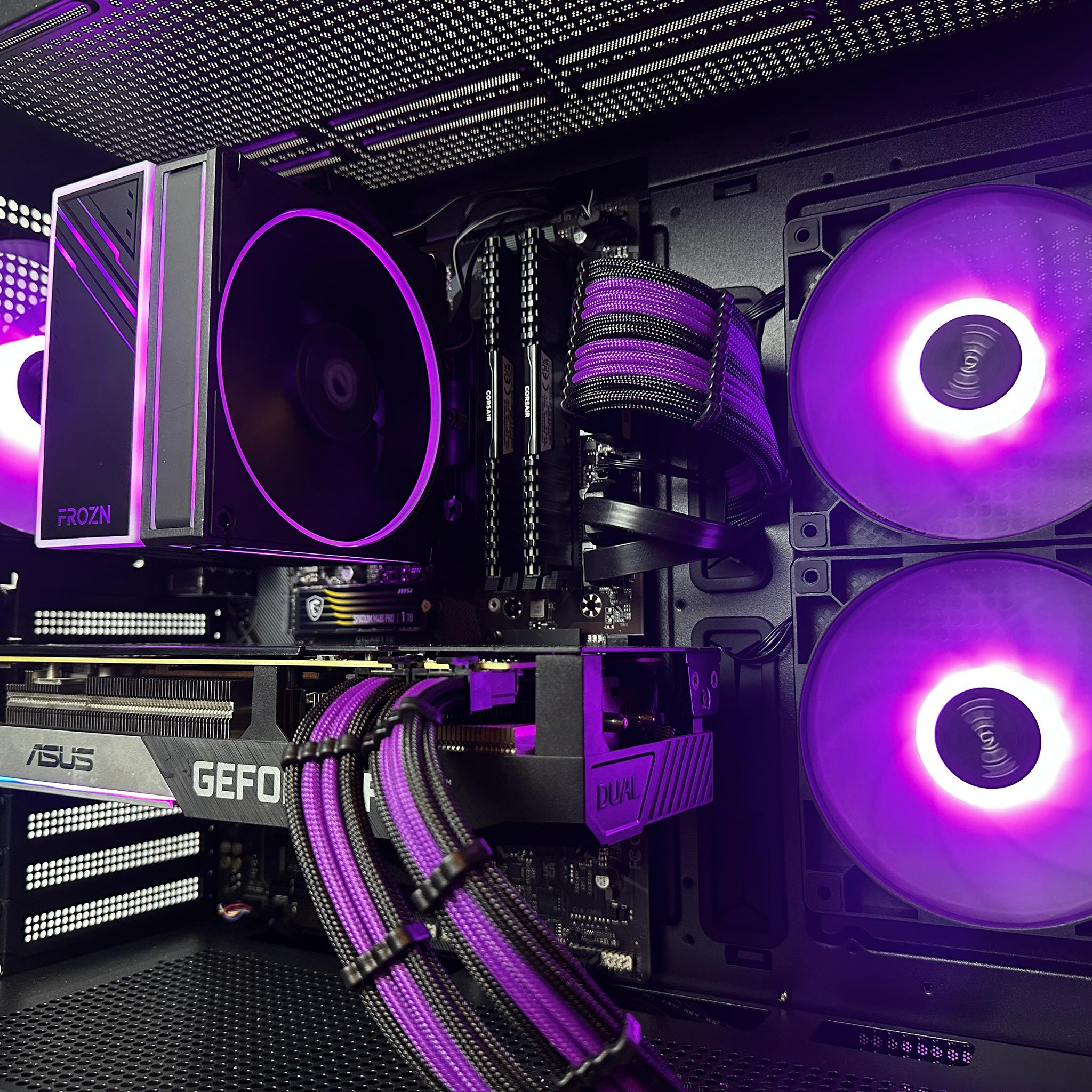 🟣Amethyst⚫️ 1080P/1440P Gaming PC | i7 11700KF | RTX 3070 | 32GB DDR4 | 1TB NVME M.2|