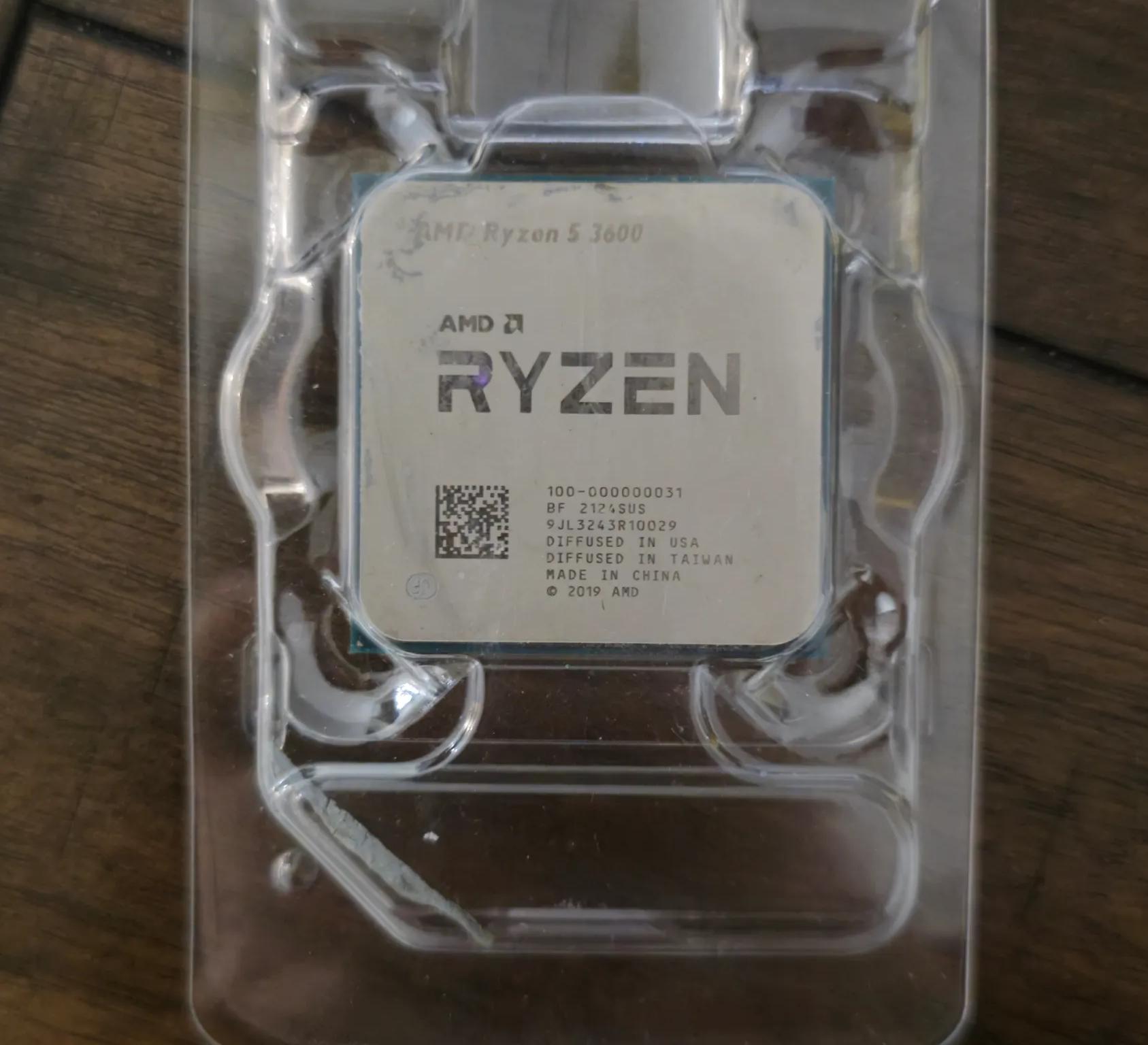 Amd ryzen 5 3600 with wraith stealth cpu cooler