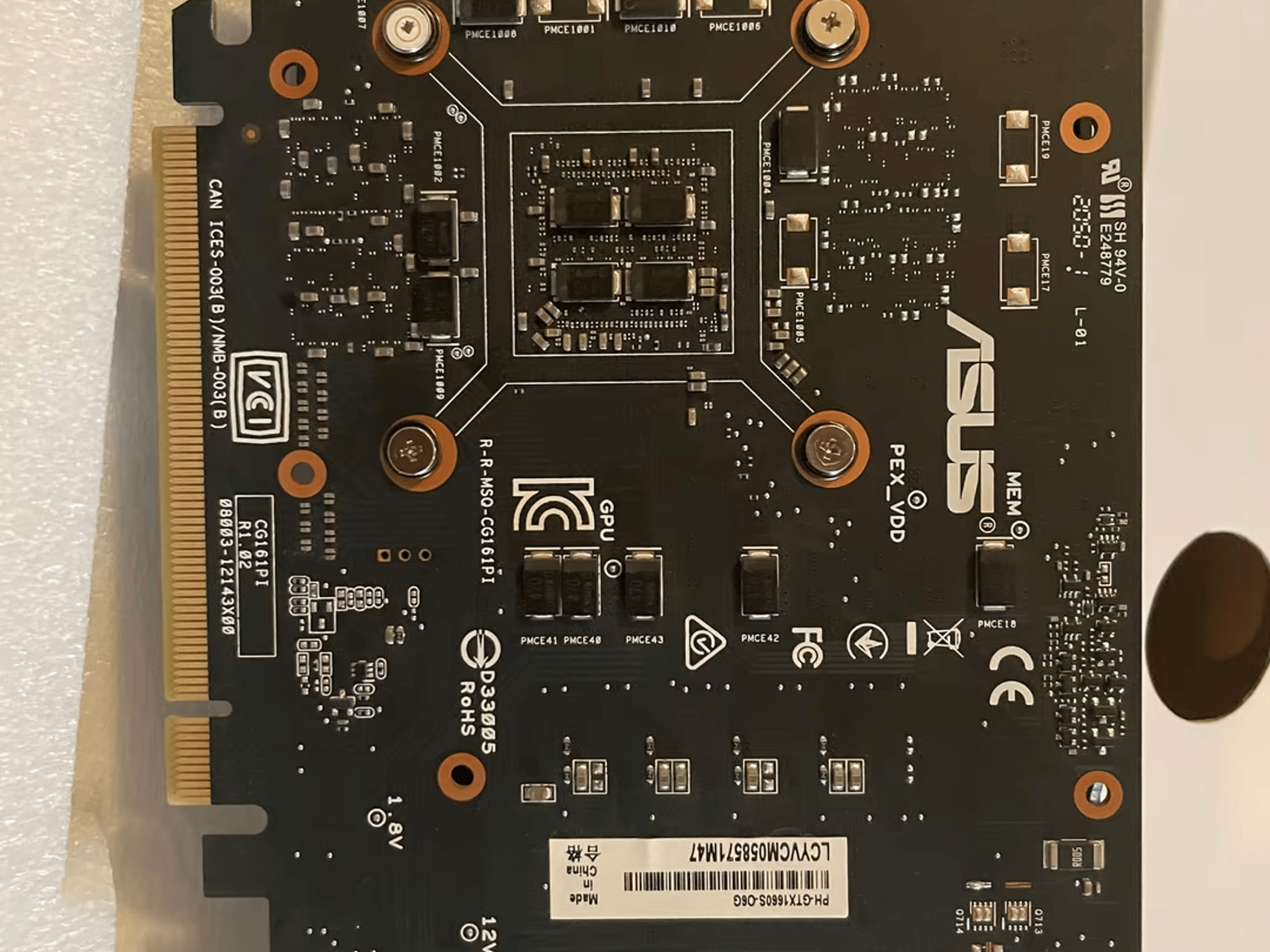 ASUS Pheonix mITX 1660 Super 