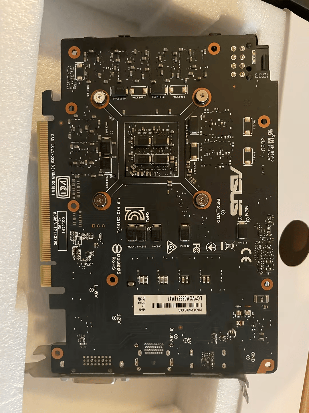 ASUS Pheonix mITX 1660 Super 