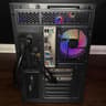 Black Gaming PC (GTX 1660 6GB + I5-9400F + 16GB DDR4 + SSD + HDD)