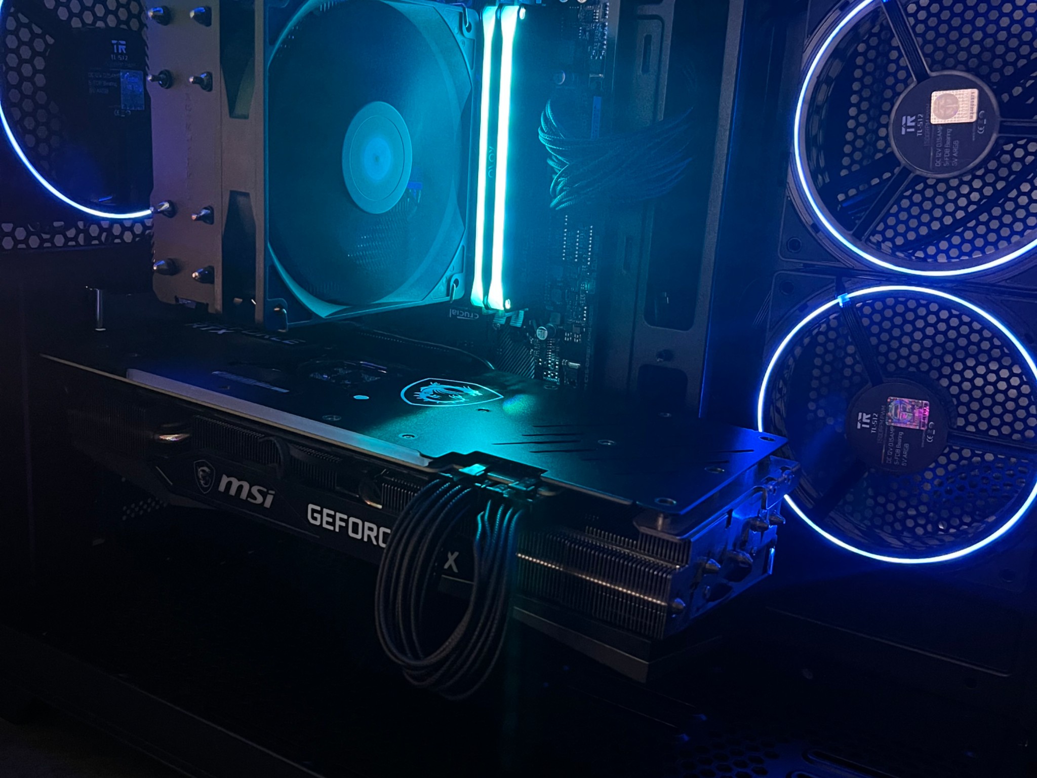 RYZEN 7 3700X + 3070 TI All Black Micro-ATX Custom Gaming PC