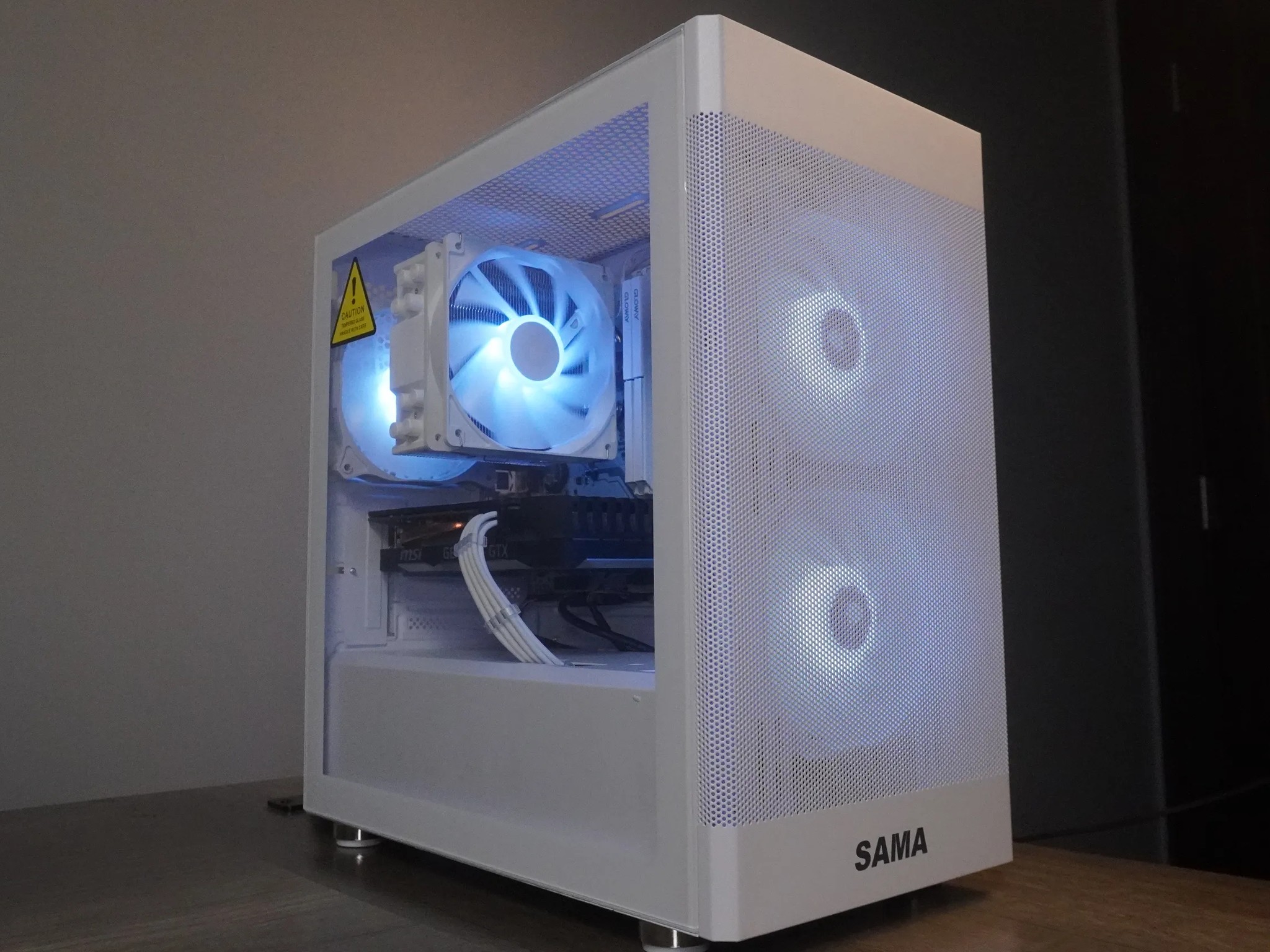 🤍AESTHETIC🤍 1080p GAMING MACHINE 💚GTX 1660 Super 🧡 Ryzen 5 5500 | 16GB | 1TB | WIFI