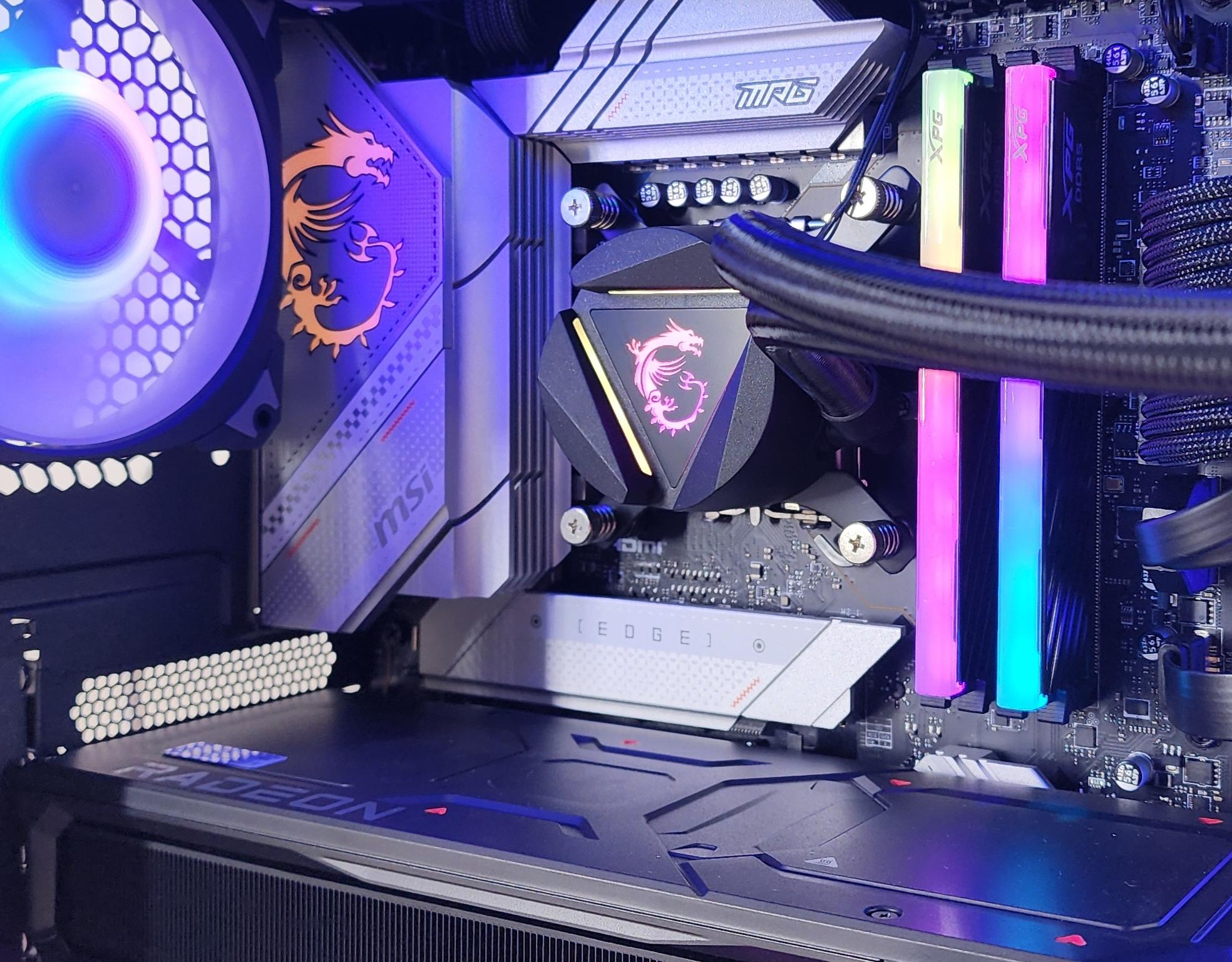 Gaming PC i7-12700KF 32GB RAM 2TB SSD RX 7900 XT 20GB Windows 11 Computer