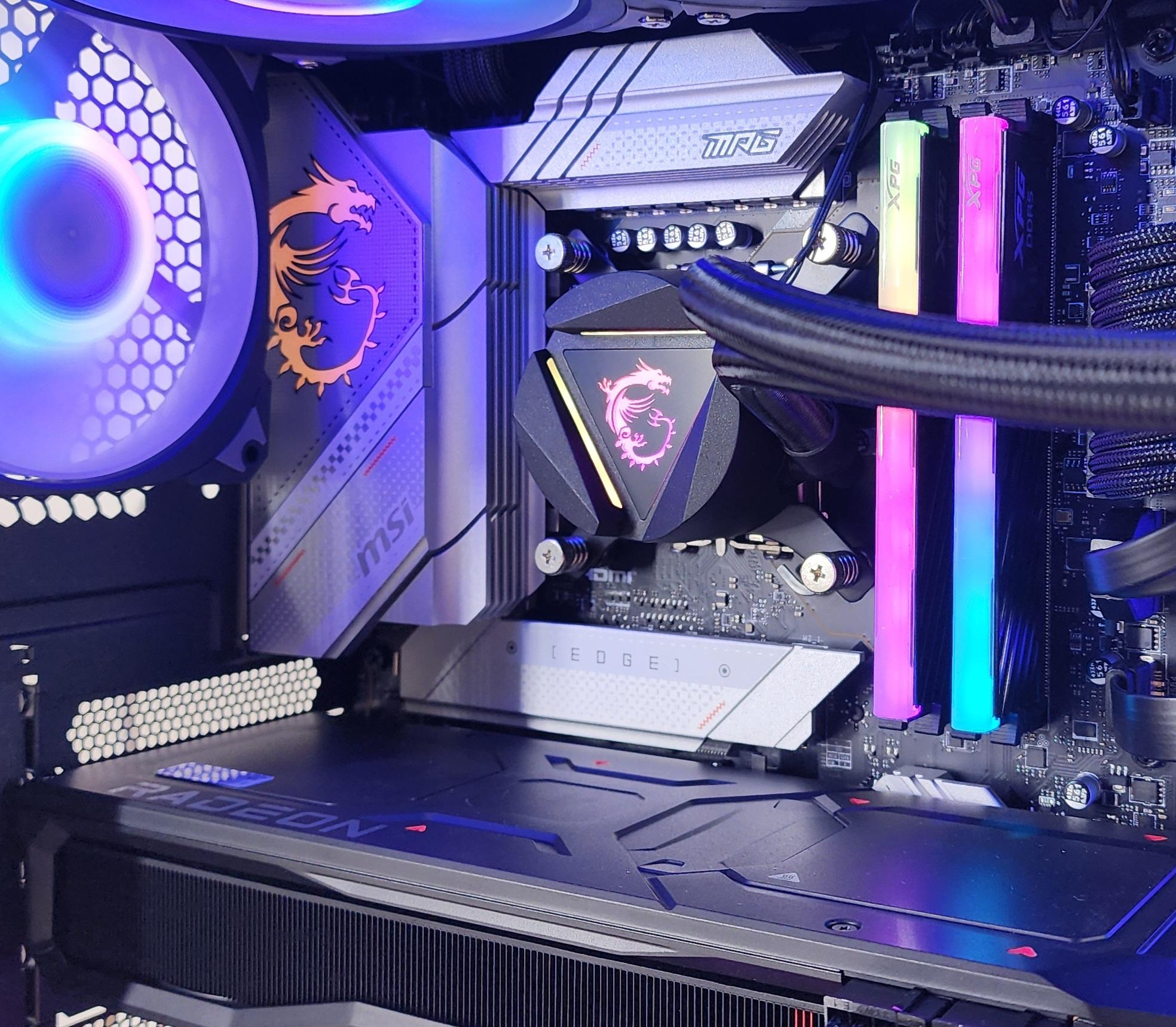 Gaming PC i7-12700KF 32GB RAM 2TB SSD RX 7900 XT 20GB Windows 11 Computer