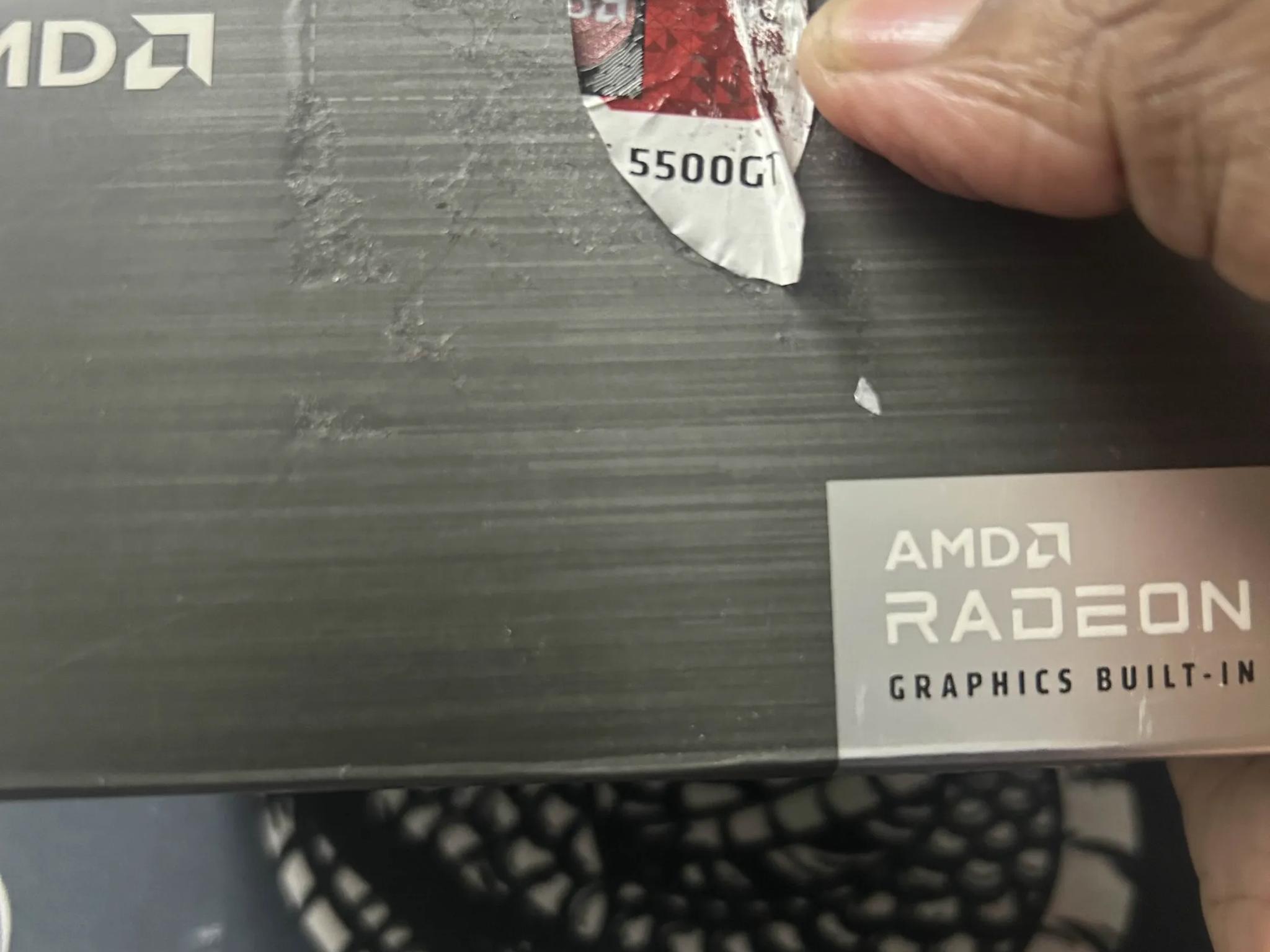 AMD RYZEN 5 5500GT NEW (OPEN BOX)