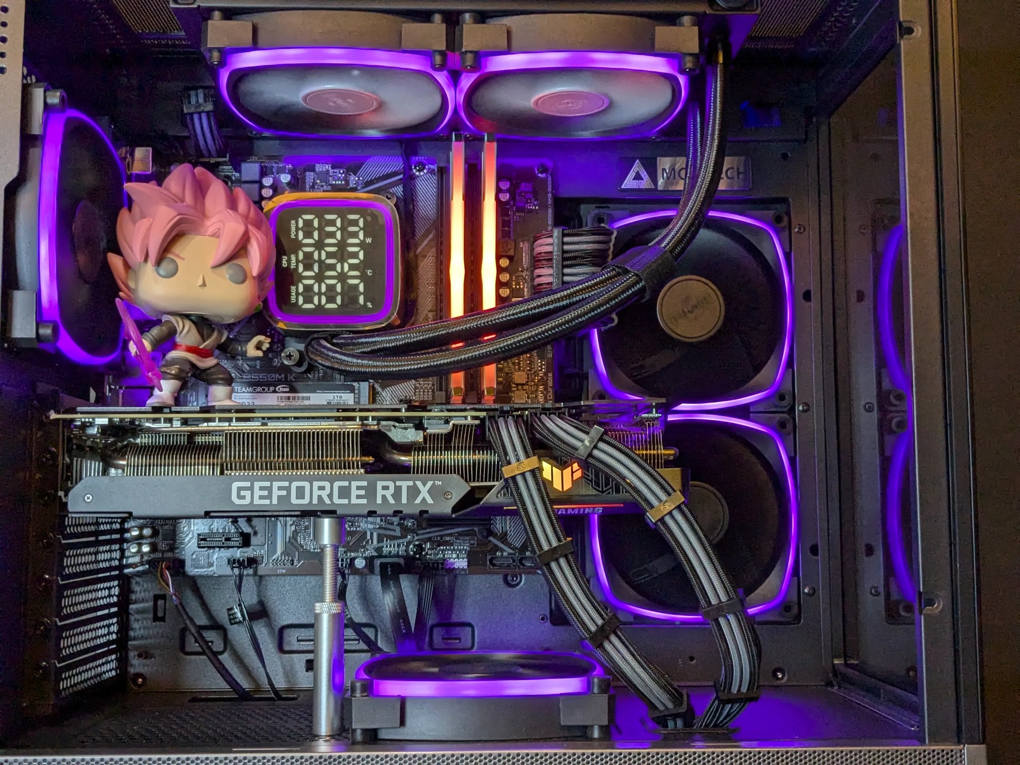 ⚫️Goku Black⚫️1440P Beast⚫️RTX 3070TI⚫️Ryzen 7 5800X⚫️32GB Warhawk RAM⚫️1TB NVMe M.2 SSD⚫️Windows 11