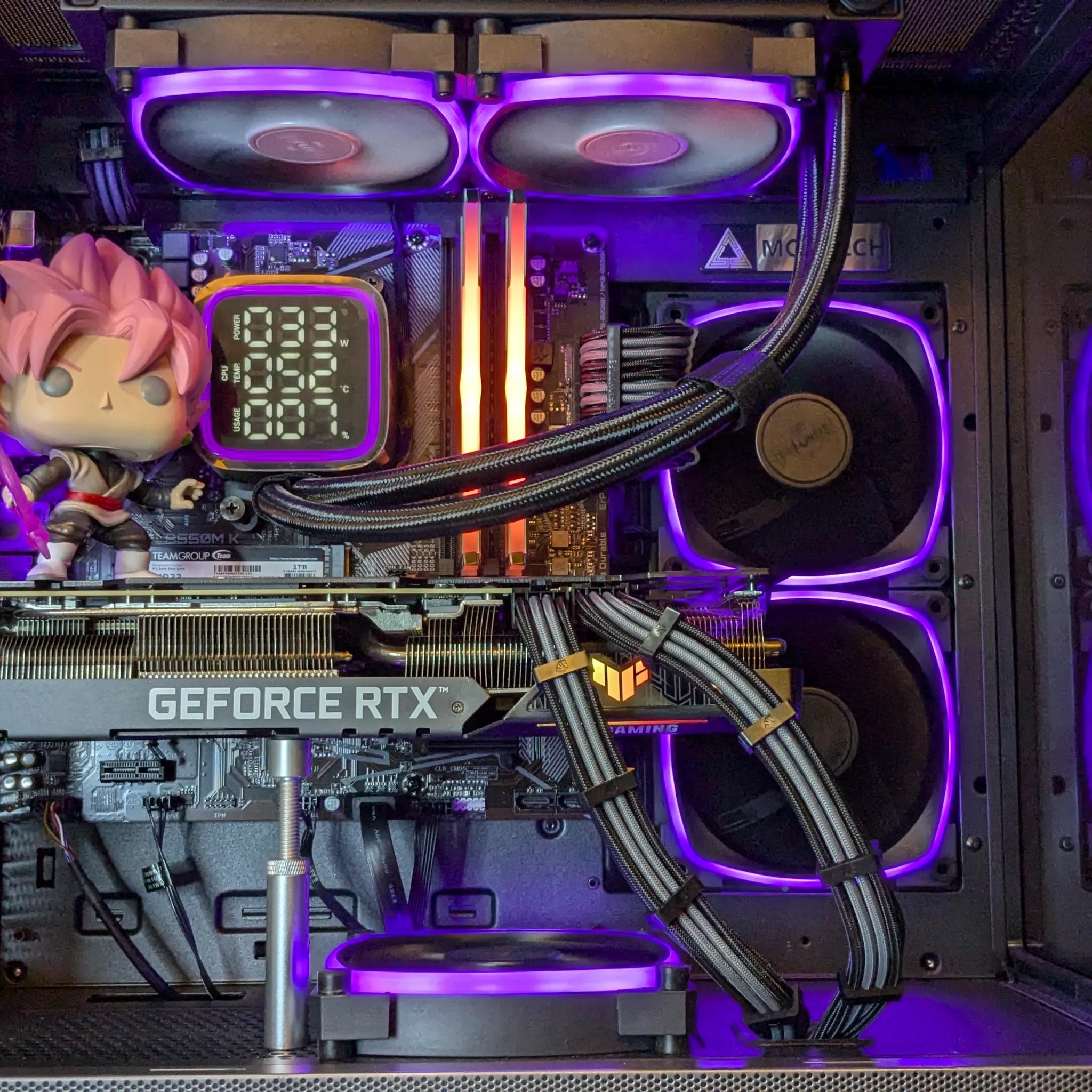 ⚫️Goku Black⚫️1440P Beast⚫️RTX 3070TI⚫️Ryzen 7 5800X⚫️32GB Warhawk RAM⚫️1TB NVMe M.2 SSD⚫️Windows 11