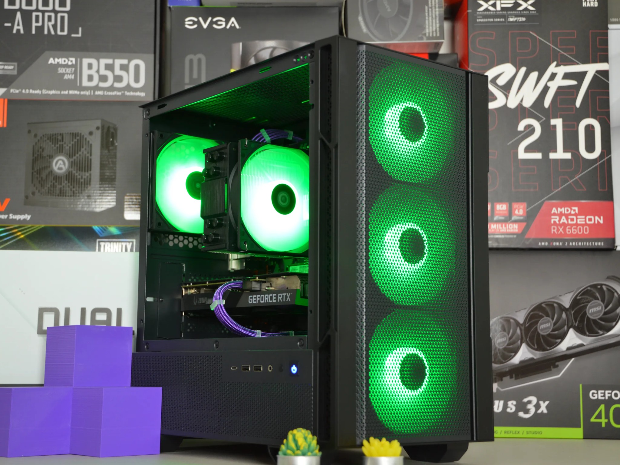 🔮⚫| RTX 3060 12GB | Ryzen 5 5500 | 32GB DDR4 RAM | 1TB NVME SSD | Royal Darkness 2.0 |