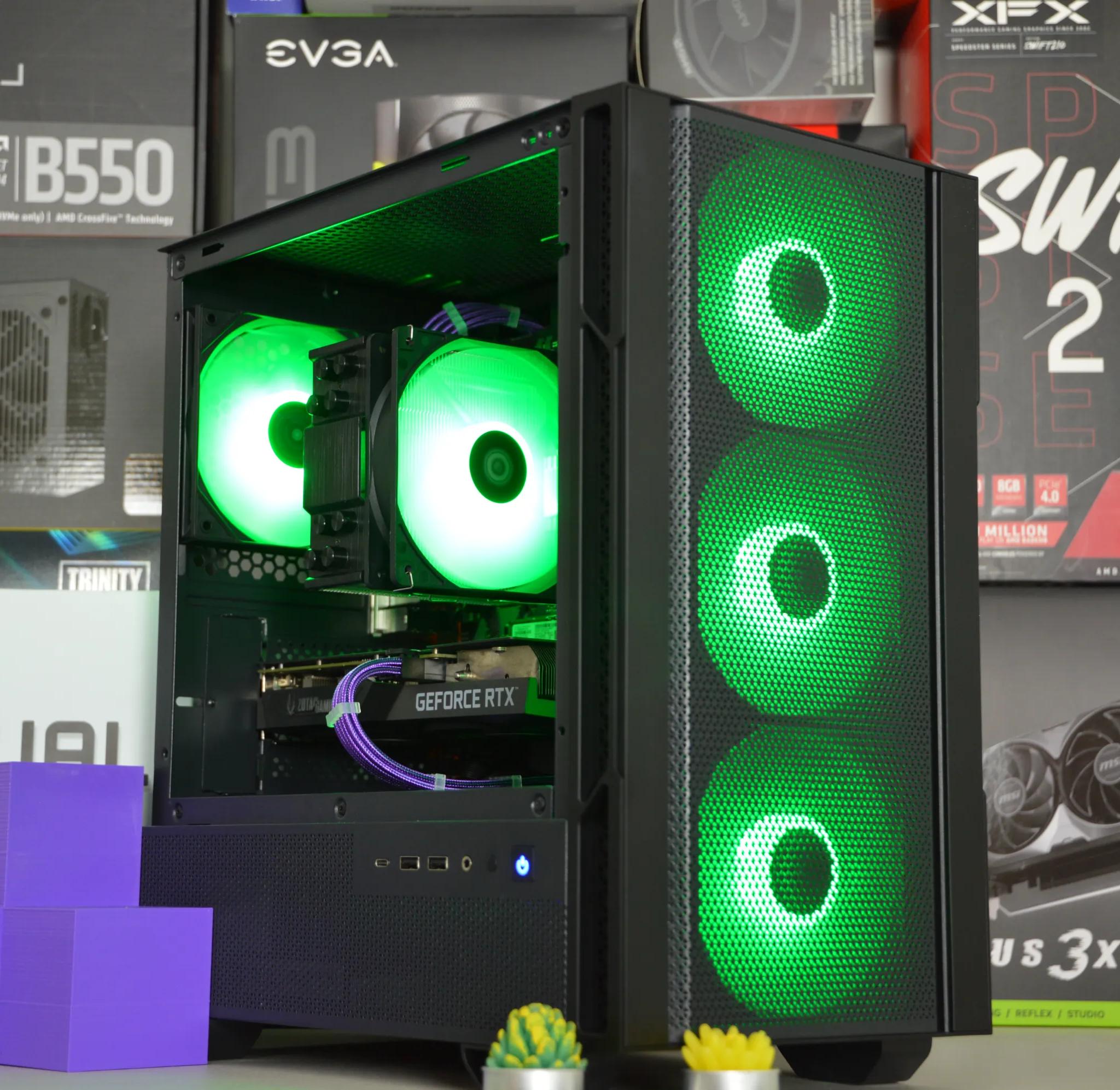 🔮⚫| RTX 3060 12GB | Ryzen 5 5500 | 32GB DDR4 RAM | 1TB NVME SSD | Royal Darkness 2.0 |