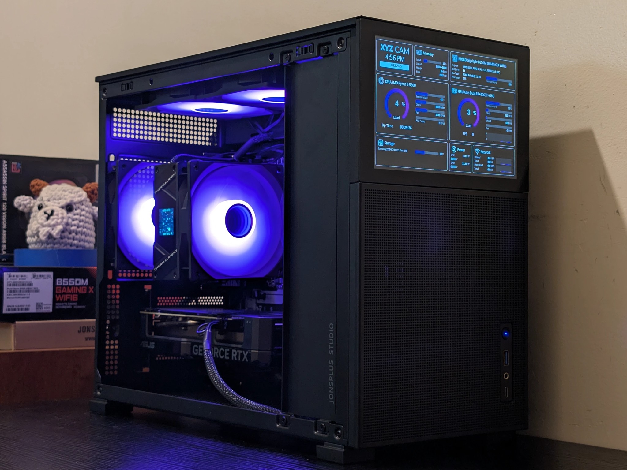 🔥📺 1440p Gaming Beast | RTX 4060Ti | Ryzen 5 5500 | 1TB SSD | 32GB RAM | WiFi 6 & Bluetooth 📺🔥