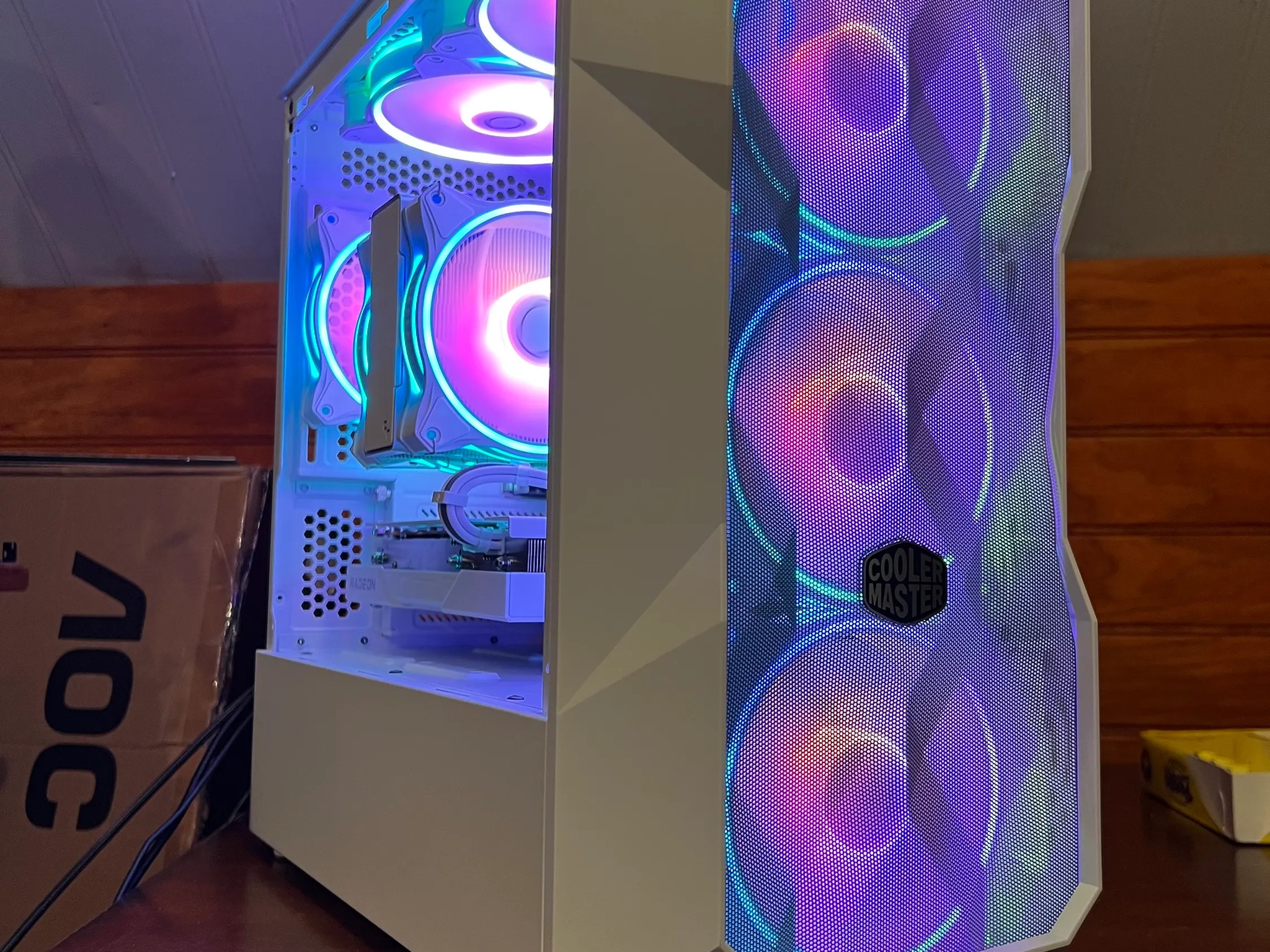 “Final Sale” AMD Ryzen 7 5700X, 32gb ddr4, Rx 6650xt, Wi-Fi 6 gaming pc "Moon"