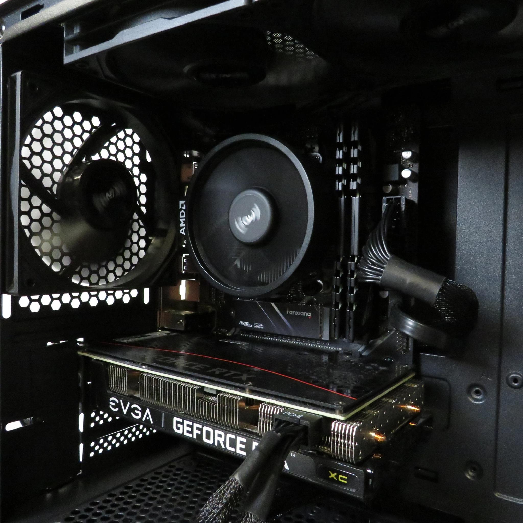 Budget starter gamer: Ryzen 5 2600 + EVGA RTX 3050 8 GB + 16 GB RAM + 1 TB NVME