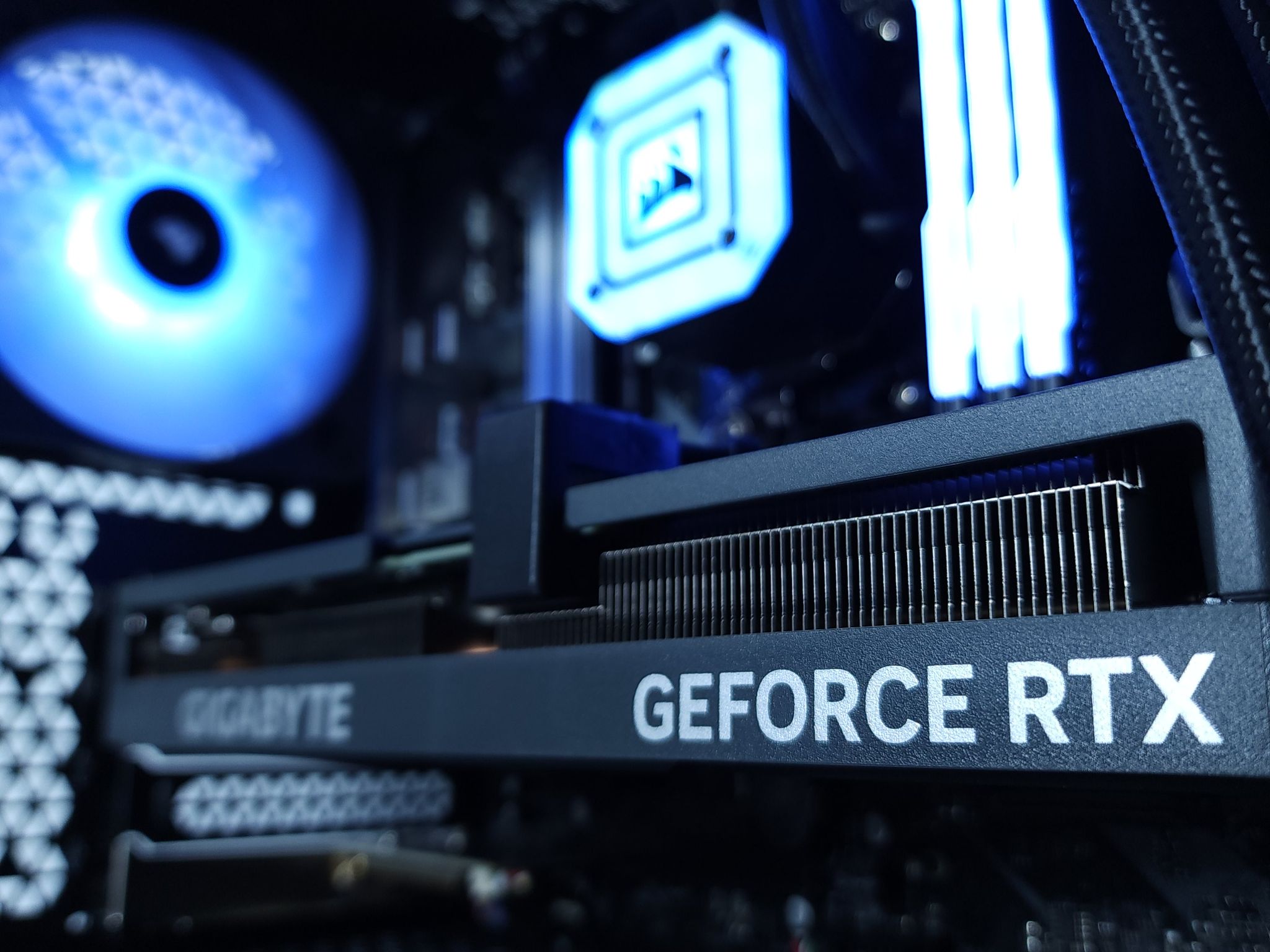 💙🖤RTX 4060Ti || Ryzen 7 5700X || 1TB NVMe || 24GB 3600MHz DDR4 || 1080p Gaming PC