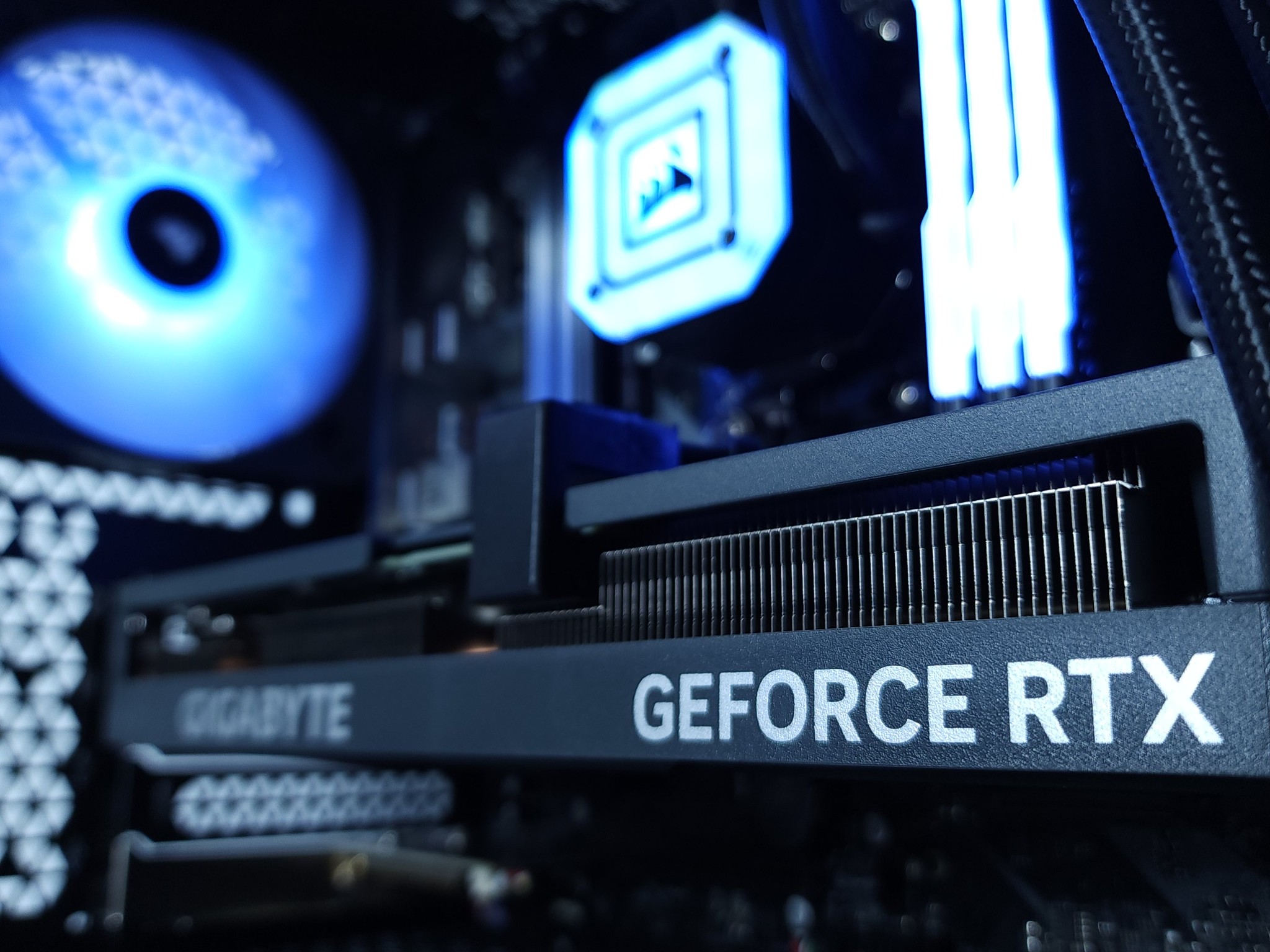 💙🖤RTX 4060Ti || Ryzen 7 5700X || 1TB NVMe || 24GB 3600MHz DDR4 || 1080p Gaming PC