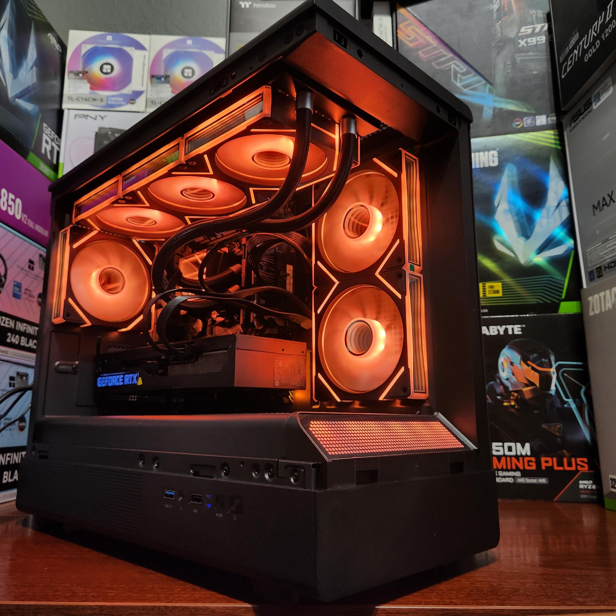 RTX 3080 10 GB| Ryzen 7 5800X | 32GB DDR4 RAM 3200 MTs| 1 TB NVME SSD | 850W GOLD | WIFI & BT | AIO