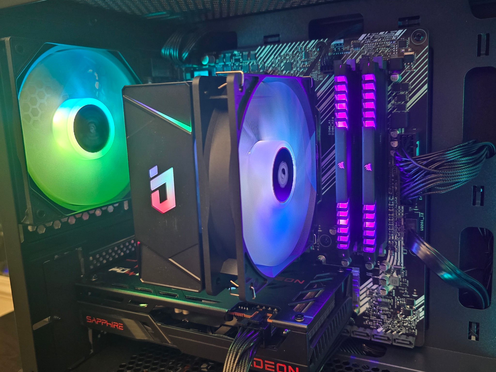 MID LEVEL 1080P PC | RX 6600 8GB | Ryzen 5 5500 | B550M | 16GB DDR4