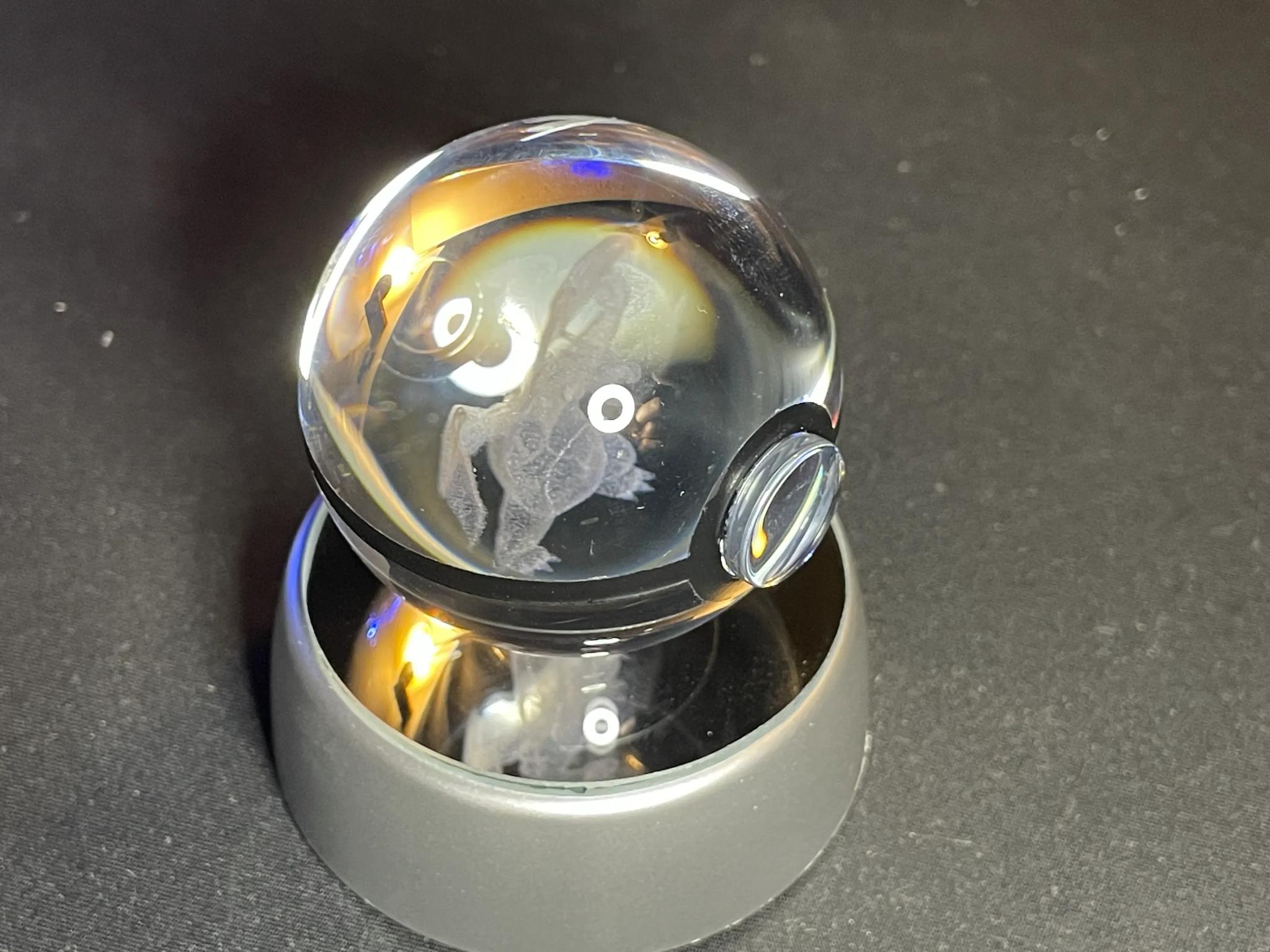Charizard Crystal Ball With RGB Stand