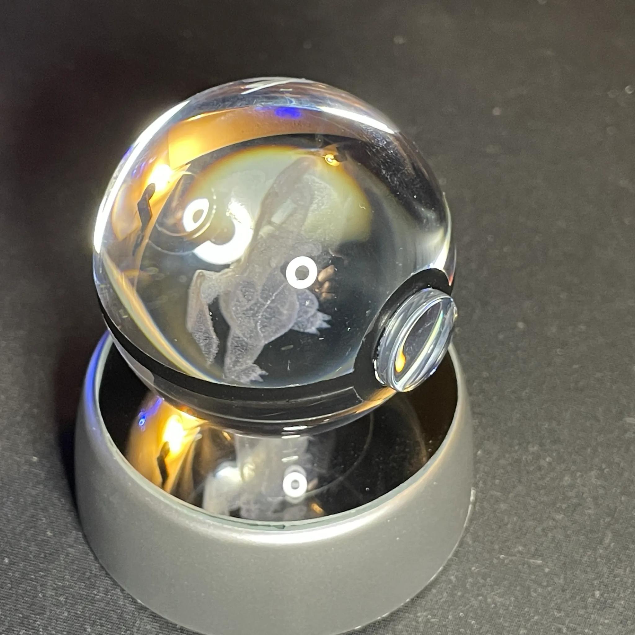 Charizard Crystal Ball With RGB Stand