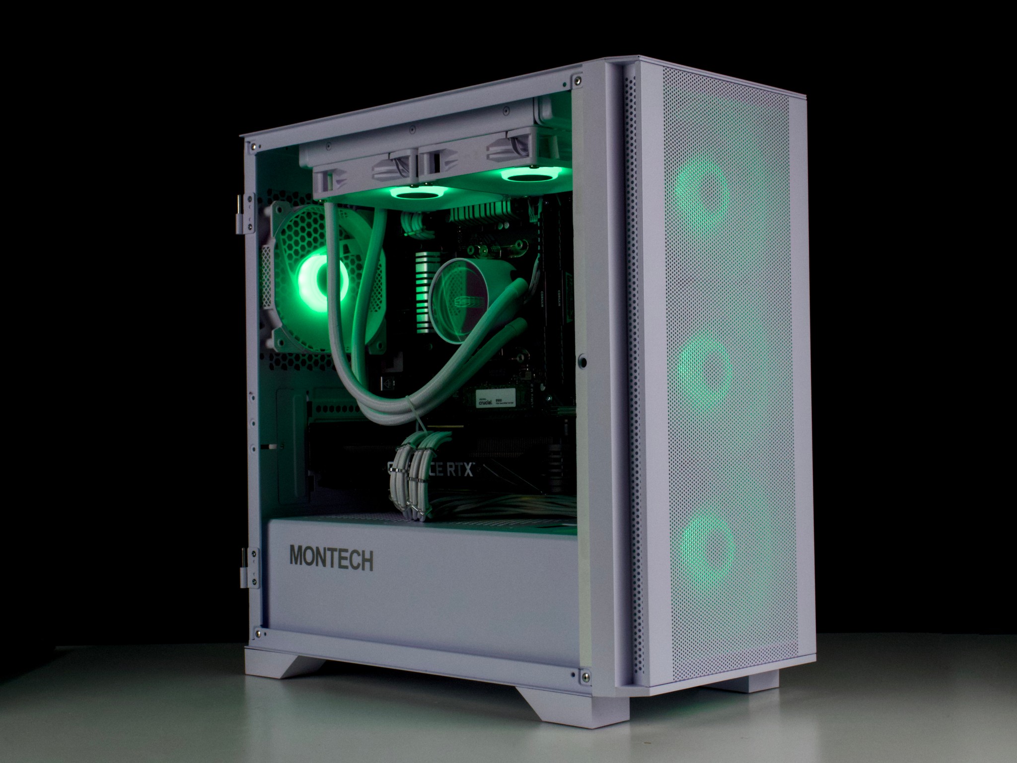 🧊❄️🧊 White Gaming PC – RTX 3070, Ryzen 7 3700X, 16GB RAM, 1TB SSD - WiFi, BlueTooth 🧊❄️🧊