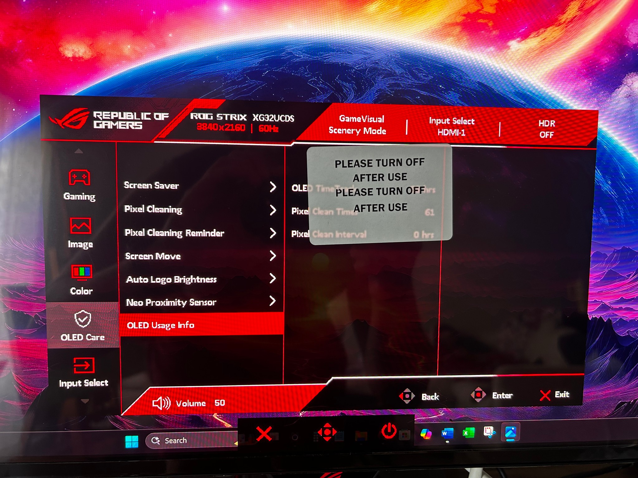 NEW ASUS ROG Strix 32" QD-OLED 4K (3840x2160) (165Hz) Gaming Monitor (XG32UCDS)